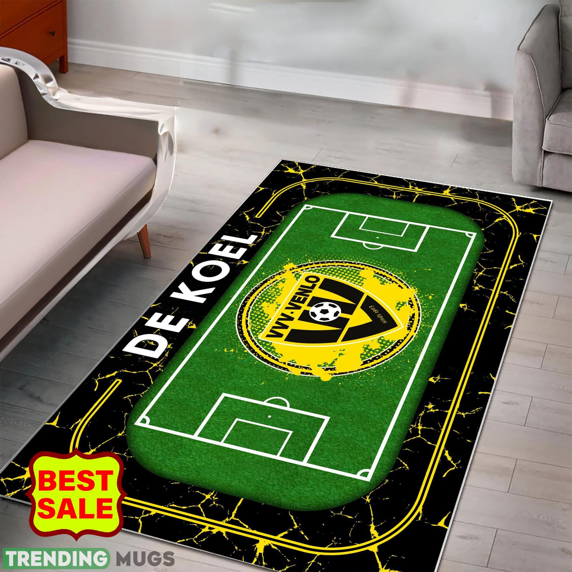 Eredivisie En Eerste Divisie VVV Venlo Logo For Fans Area Rugs Indoor And Outdoor Rugs Eredivisie En Eerste Divisie VVV Venlo Logo For Fans Area Rugs Indoor And Outdoor Rugs