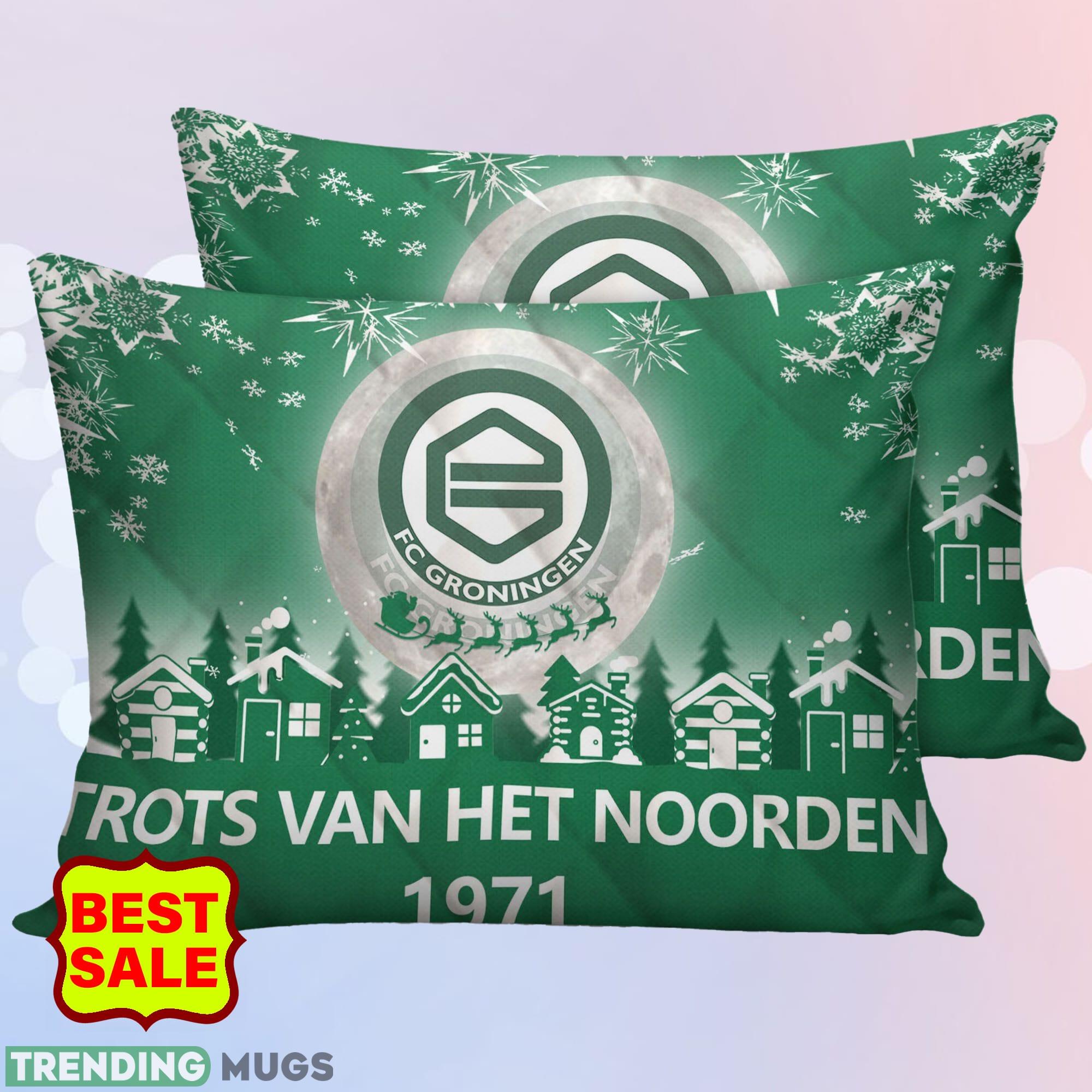Eredivisie FC Groningen Big Logo Christmas Green Quilt Sets Comfort Full Size King Queen Twin Quilt Set Eredivisie FC Groningen Big Logo Christmas Green Quilt Sets Comfort Full Size King Queen Twin Quilt Set