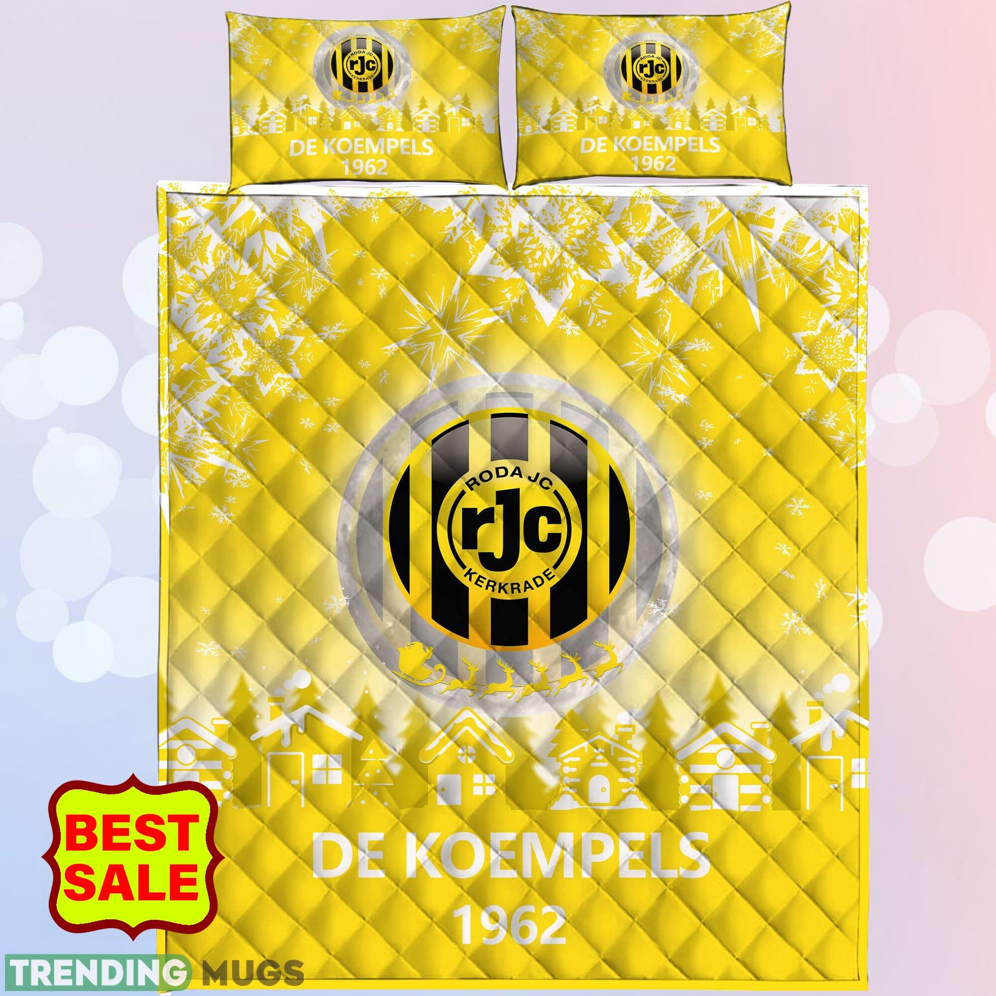 Eredivisie Roda JC Kerkrade Logo Home Quilt Sets Yellow King Queen Quilt Set Eredivisie Roda JC Kerkrade Logo Home Quilt Sets Yellow King Queen Quilt Set