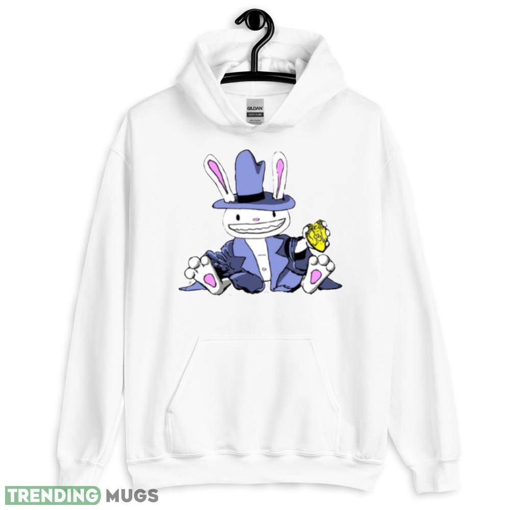 Freelance Lagomorph Sam And Max shirt - 18500 Unisex Heavy Blend Hooded Sweatshirt-1 Freelance Lagomorph Sam And Max shirt - 18500 Unisex Heavy Blend Hooded Sweatshirt-1