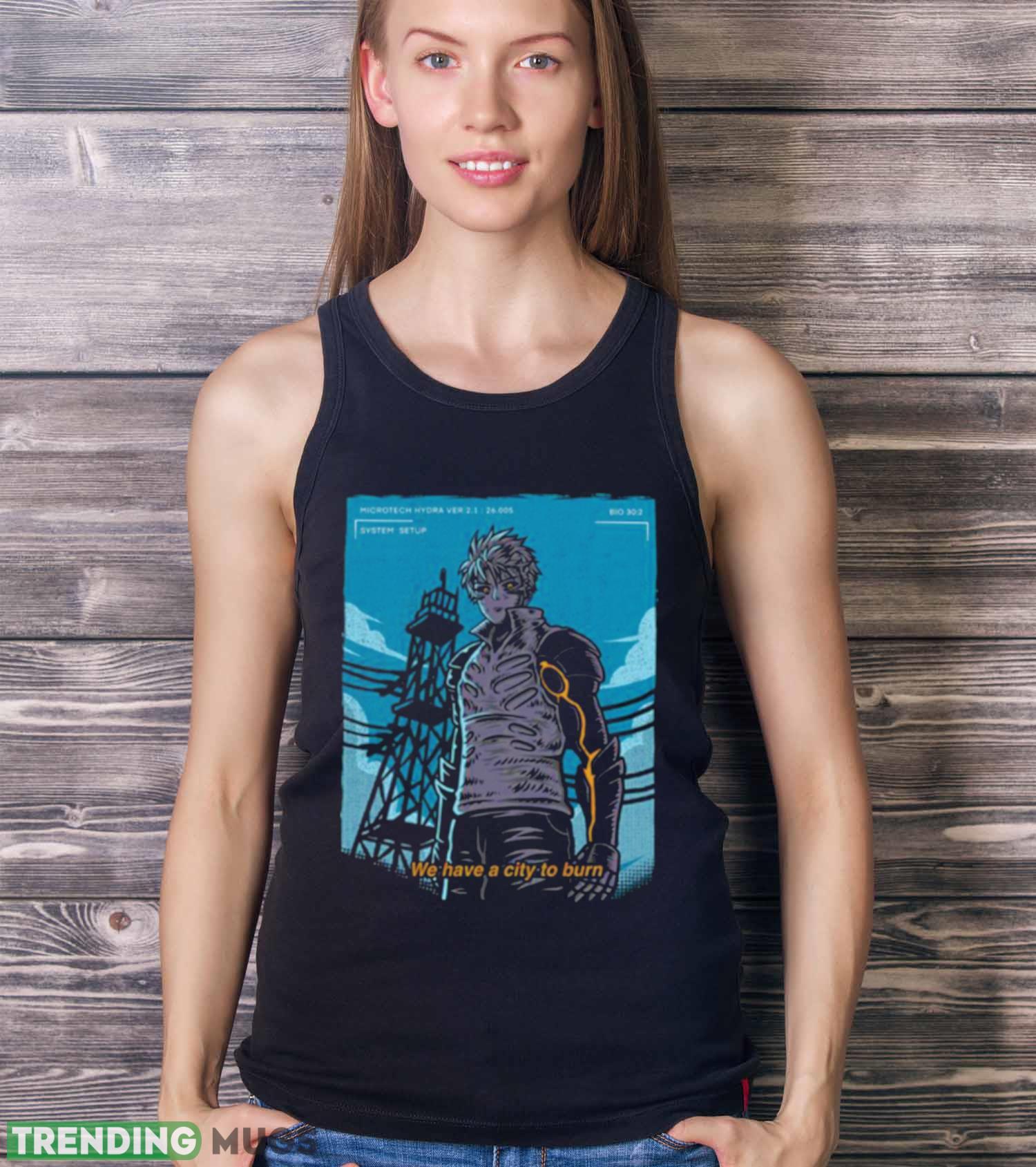 Genos Cyberpunk New Design shirt Dark Shirt Genos Cyberpunk New Design shirt Dark Shirt