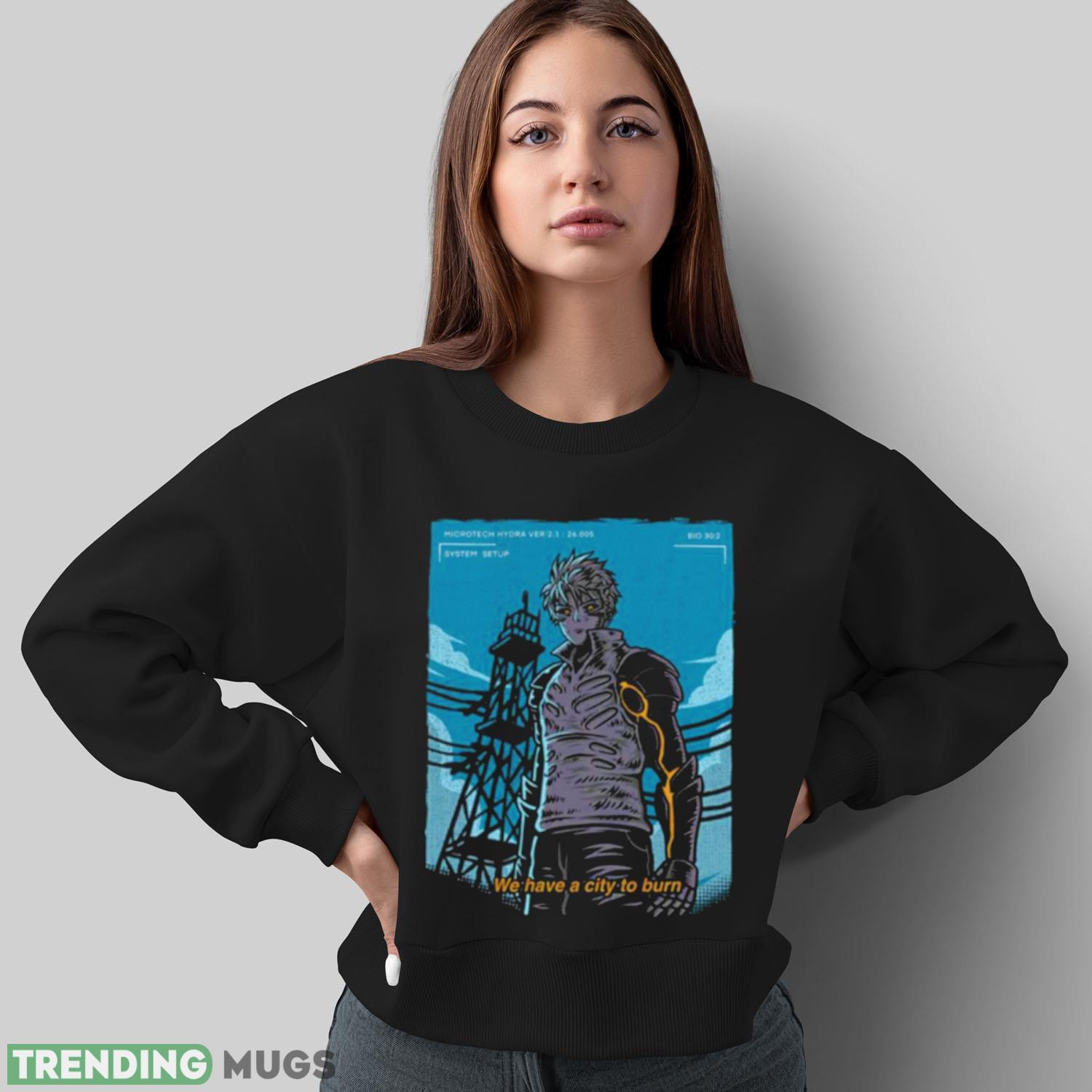 Genos Cyberpunk New Design shirt Dark Shirt Genos Cyberpunk New Design shirt Dark Shirt