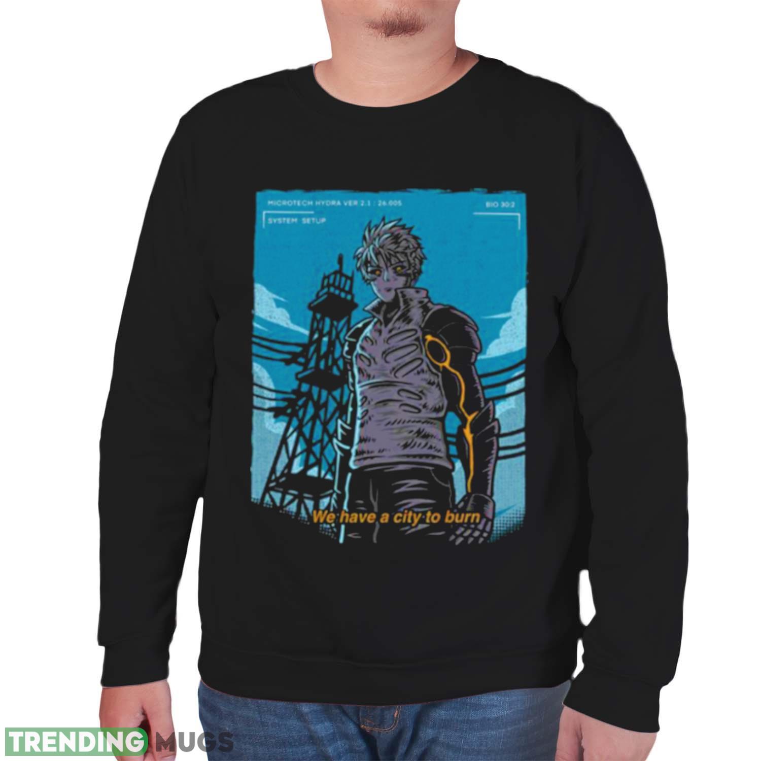 Genos Cyberpunk New Design shirt Dark Shirt Genos Cyberpunk New Design shirt Dark Shirt