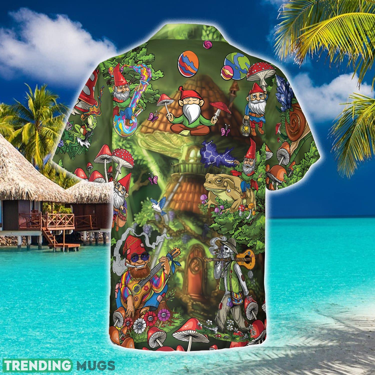 Gnome Hippie 3D Hawaiian Shirt Beach Summer For Men And Women Gift Hawaiian Shirt Gnome Hippie 3D Hawaiian Shirt Beach Summer For Men And Women Gift Hawaiian Shirt