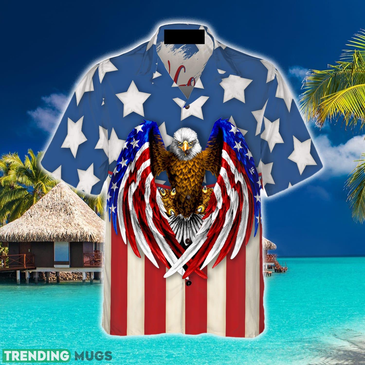 God Bless America 4th Of July 3D Hawaiian Shirt Beach Summer For Men And Women Gift Hawaiian Shirt God Bless America 4th Of July 3D Hawaiian Shirt Beach Summer For Men And Women Gift Hawaiian Shirt