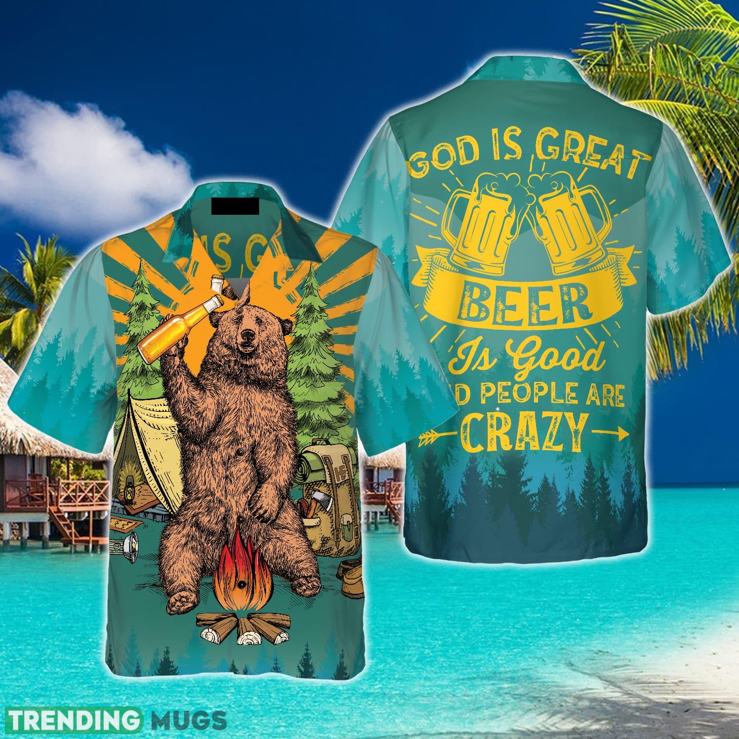 God Is Great Beer Is Good & People Are Crazy 3D Hawaiian Shirt Beach Summer For Men And Women Gift - God Is Great Beer Is Good & People Are Crazy Hawaiian Shirt_1 God Is Great Beer Is Good & People Are Crazy 3D Hawaiian Shirt Beach Summer For Men And Women Gift - God Is Great Beer Is Good & People Are Crazy Hawaiian Shirt_1