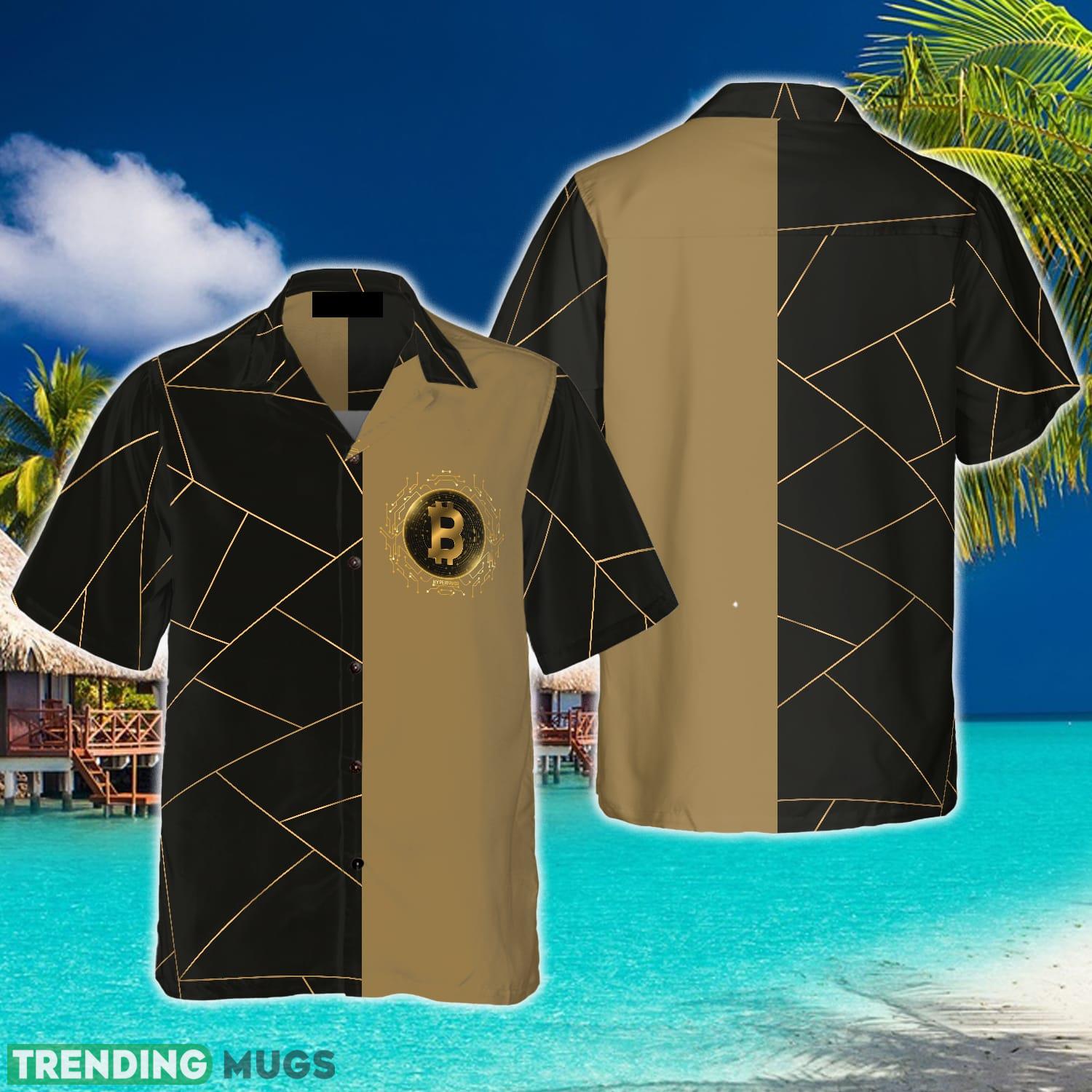 Golden Bitcoin Cryptocurrency Hawaiian Shirt Aloha Summer For Men And Women Gift - Golden Bitcoin Cryptocurrency Hawaiian Shirt_1 Golden Bitcoin Cryptocurrency Hawaiian Shirt Aloha Summer For Men And Women Gift - Golden Bitcoin Cryptocurrency Hawaiian Shirt_1