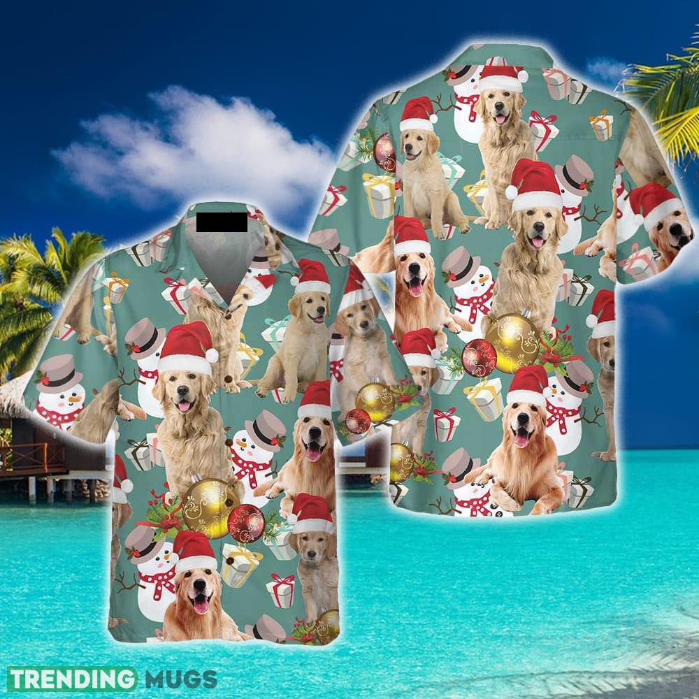 Golden Retriever Celebrate Christmas Hawaiian Shirt Summer Beach Gift For Men And Women - Golden Retriever Celebrate Christmas Hawaiian Shirt, Golden Retriever Christmas Dog Hawaiian Shirt, Christmas Gift For Dog Lover_1 Golden Retriever Celebrate Christmas Hawaiian Shirt Summer Beach Gift For Men And Women - Golden Retriever Celebrate Christmas Hawaiian Shirt, Golden Retriever Christmas Dog Hawaiian Shirt, Christmas Gift For Dog Lover_1