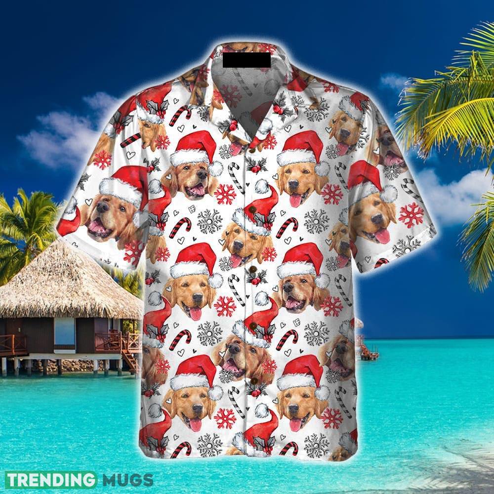 Golden Retriever Santa 3D Hawaiian Shirt Beach Summer For Men And Women Gift Hawaiian Shirt Golden Retriever Santa 3D Hawaiian Shirt Beach Summer For Men And Women Gift Hawaiian Shirt