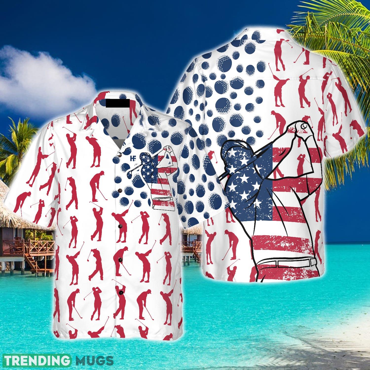 Golf American Flag Pose Hawaiian Shirt Aloha Summer For Men And Women Gift - Golf American Flag Pose Hawaiian Shirt_1 Golf American Flag Pose Hawaiian Shirt Aloha Summer For Men And Women Gift - Golf American Flag Pose Hawaiian Shirt_1