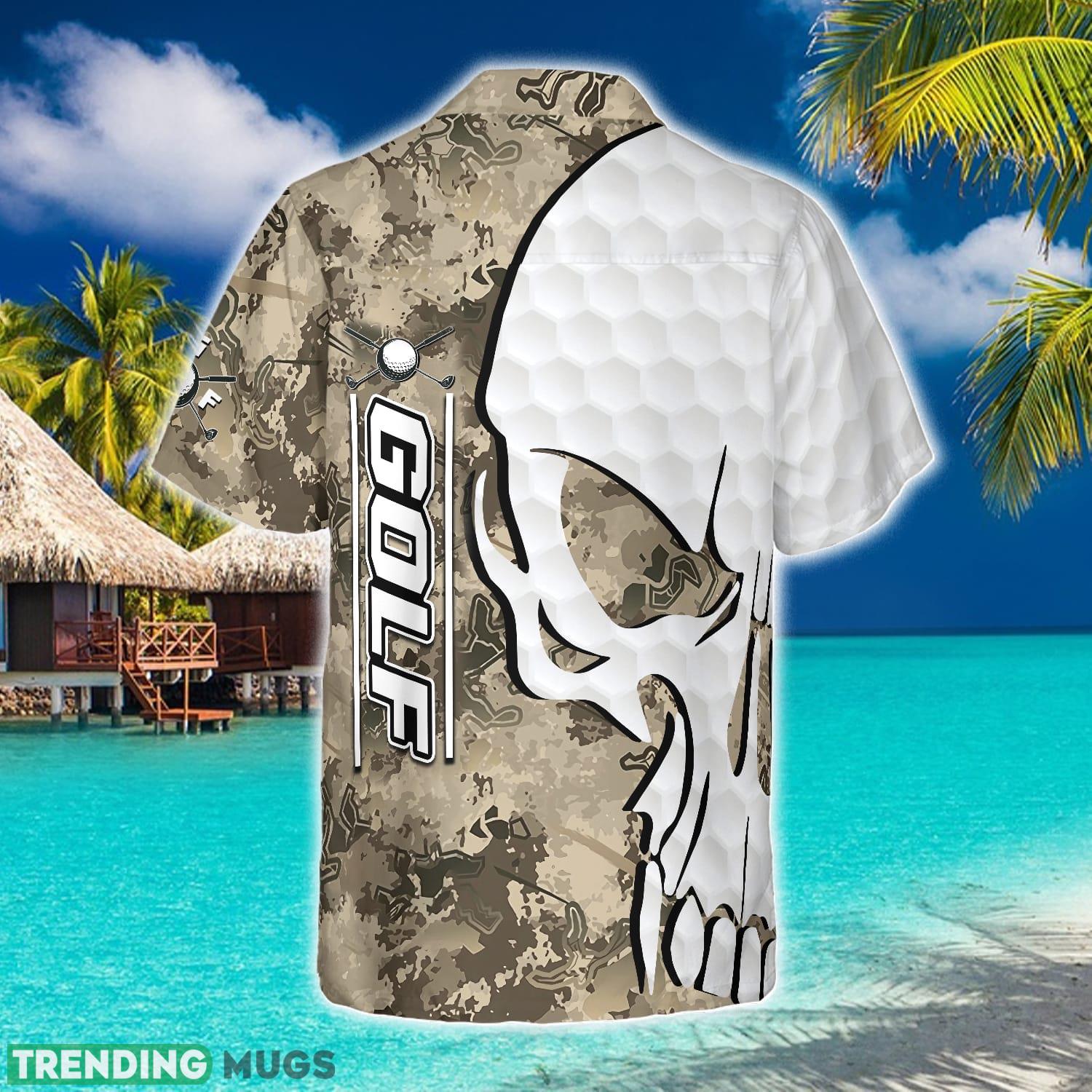 Golf And Skull Camo Pattern Hawaiian Shirt Aloha Summer For Men And Women Gift Hawaiian Shirt Golf And Skull Camo Pattern Hawaiian Shirt Aloha Summer For Men And Women Gift Hawaiian Shirt