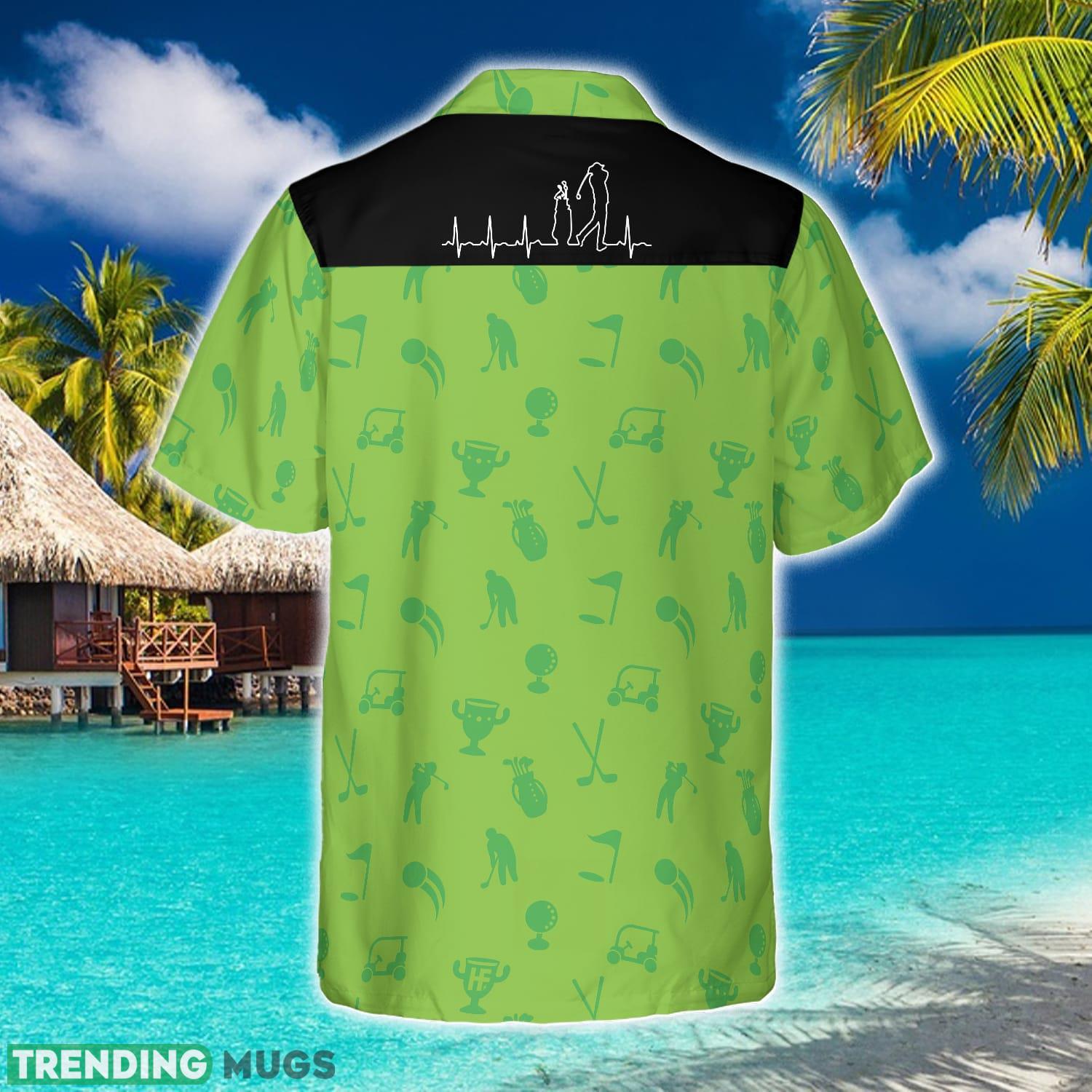 Golf Heartbeat Lifeline Hawaiian Shirt Summer Beach Gift For Men And Women Hawaiian Shirt Golf Heartbeat Lifeline Hawaiian Shirt Summer Beach Gift For Men And Women Hawaiian Shirt
