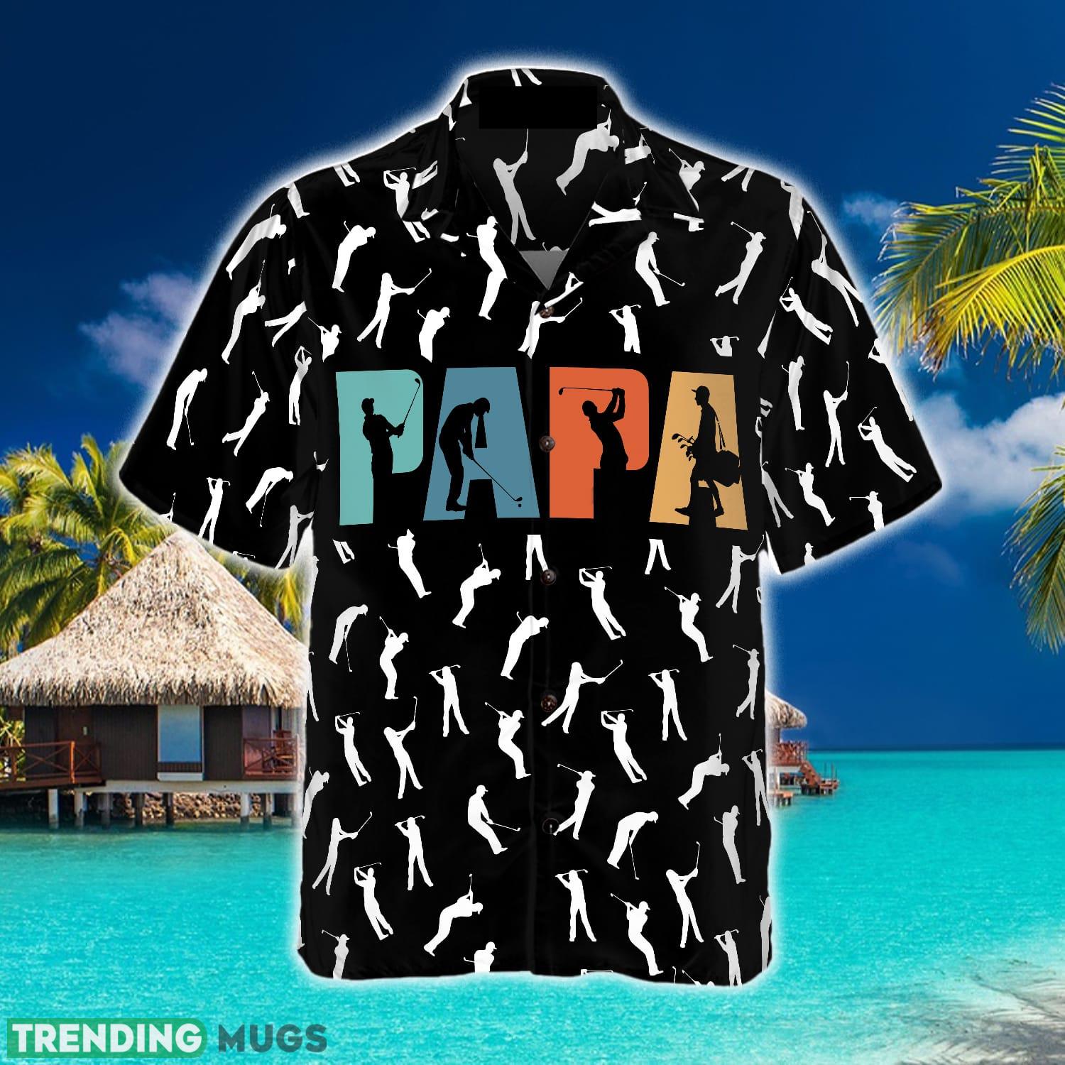 Golf Retro Golfing Papa 3D Hawaiian Shirt Beach Summer For Men And Women Gift Hawaiian Shirt Golf Retro Golfing Papa 3D Hawaiian Shirt Beach Summer For Men And Women Gift Hawaiian Shirt
