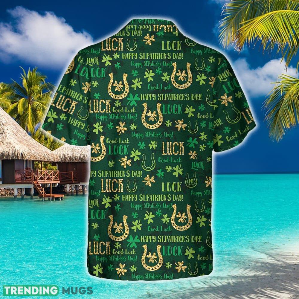 Good Luck St Patrick's Day 3D Hawaiian Shirt Beach Summer For Men And Women Gift Hawaiian Shirt Good Luck St Patrick's Day 3D Hawaiian Shirt Beach Summer For Men And Women Gift Hawaiian Shirt