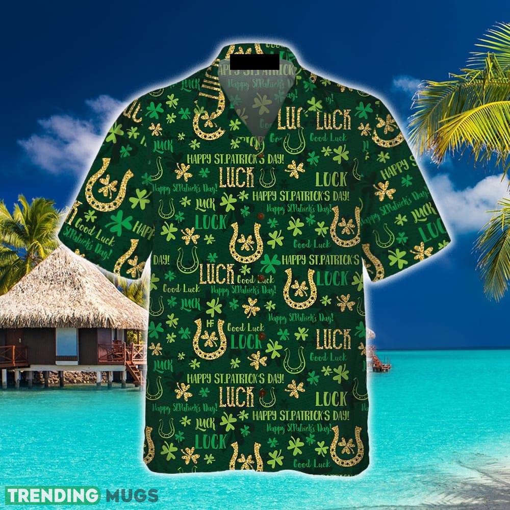 Good Luck St Patrick's Day 3D Hawaiian Shirt Beach Summer For Men And Women Gift Hawaiian Shirt Good Luck St Patrick's Day 3D Hawaiian Shirt Beach Summer For Men And Women Gift Hawaiian Shirt
