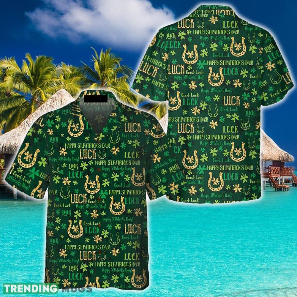 Good Luck St Patrick's Day 3D Hawaiian Shirt Beach Summer For Men And Women Gift Hawaiian Shirt Good Luck St Patrick's Day 3D Hawaiian Shirt Beach Summer For Men And Women Gift - Good Luck St Patrick's Day Hawaiian Shirt, St. Patricks Day Shirt, Cool St Patrick's Day Gift_1