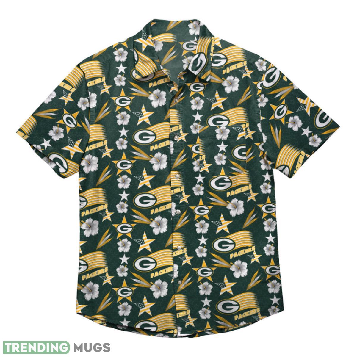 Green Bay Packers NFL Americana Button Up Shirt Product Photo 1 Green Bay Packers NFL Americana Button Up Shirt Product Photo 1