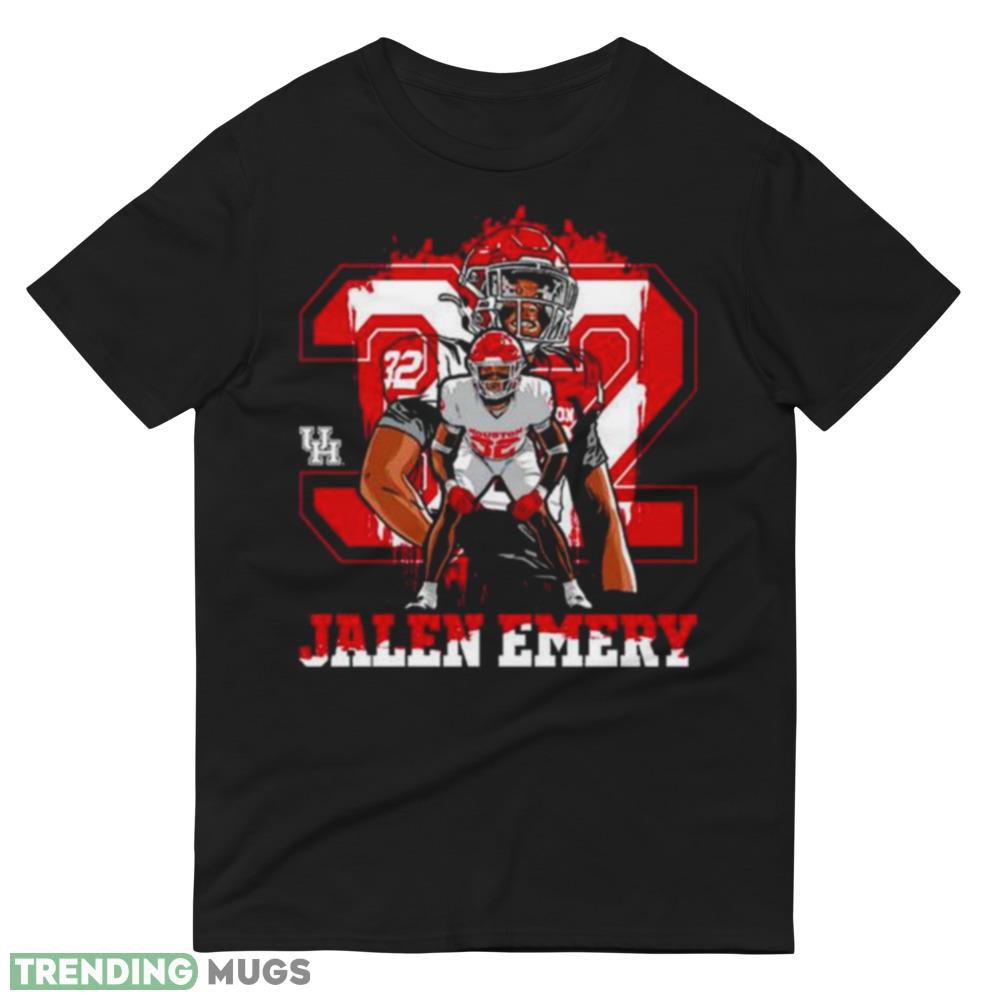 Houston Cougars Jalen Emery 2023 NCAA Football shirt Dark Shirt Houston Cougars Jalen Emery 2023 NCAA Football shirt Dark Shirt
