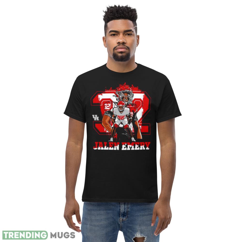 Houston Cougars Jalen Emery 2023 NCAA Football shirt Dark Shirt Houston Cougars Jalen Emery 2023 NCAA Football shirt Dark Shirt