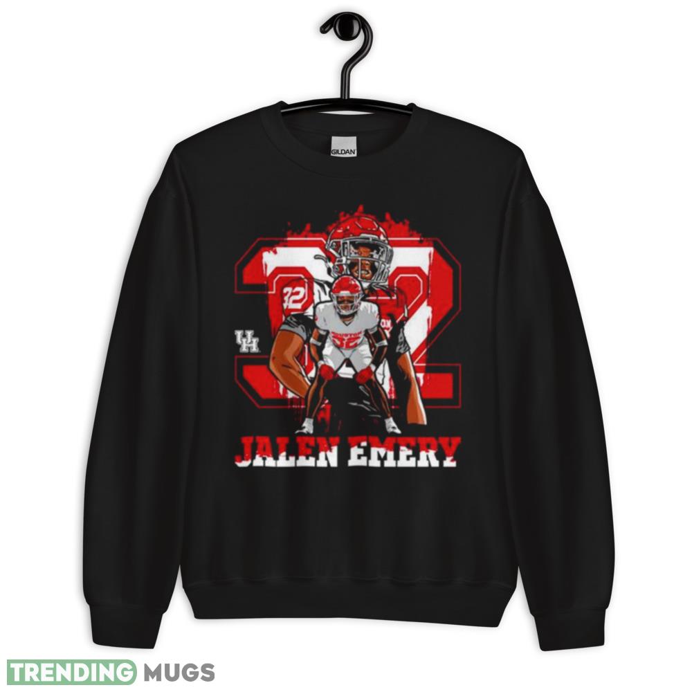 Houston Cougars Jalen Emery 2023 NCAA Football shirt - 18000 Unisex Heavy Blend Crewneck Sweatshirt Houston Cougars Jalen Emery 2023 NCAA Football shirt - 18000 Unisex Heavy Blend Crewneck Sweatshirt