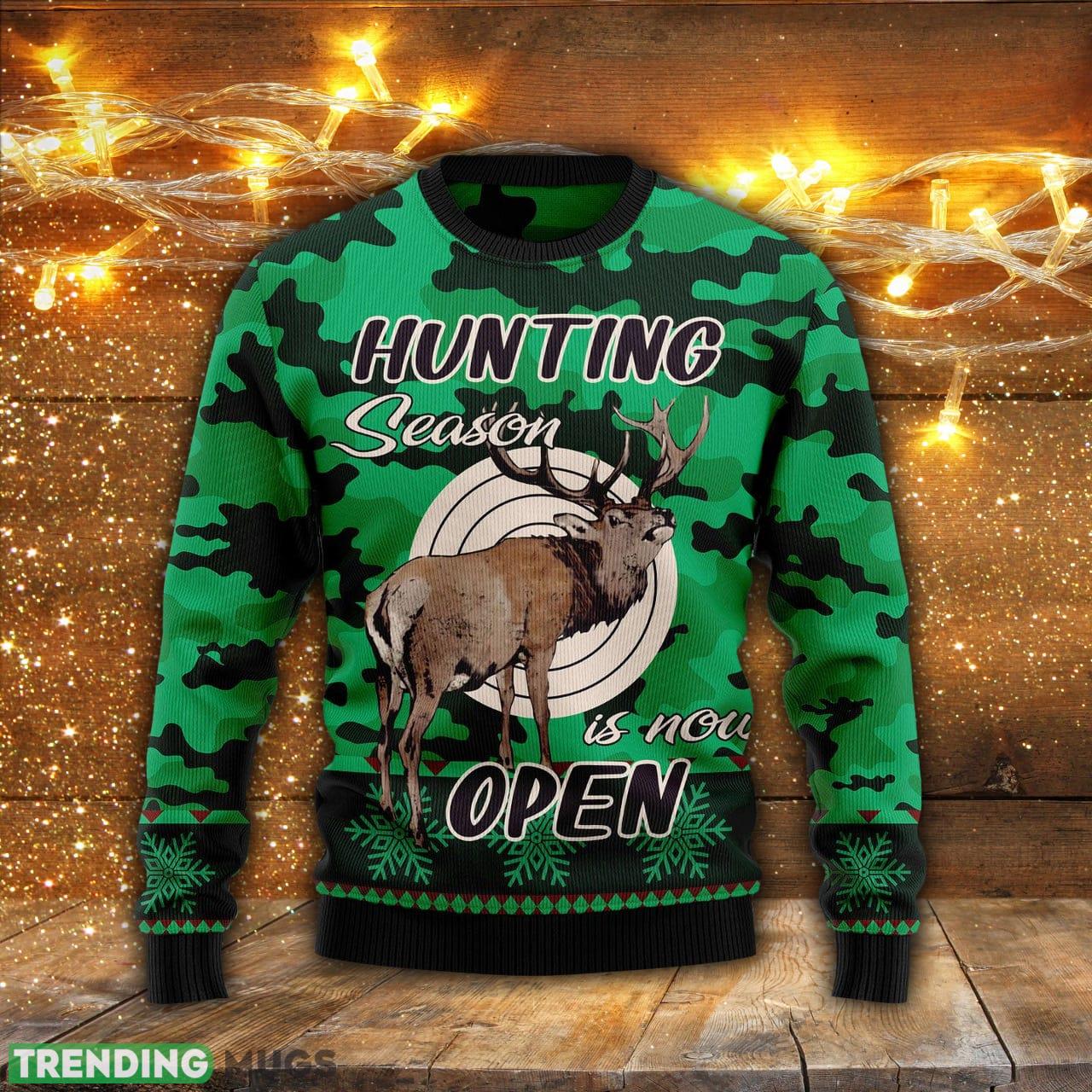 Hunting Season Ugly Christmas Sweater Men And Women Gift For Christmas - Hunting Season Ugly Christmas Sweater For Men & Women Adult US4757_1 Hunting Season Ugly Christmas Sweater Men And Women Gift For Christmas - Hunting Season Ugly Christmas Sweater For Men & Women Adult US4757_1
