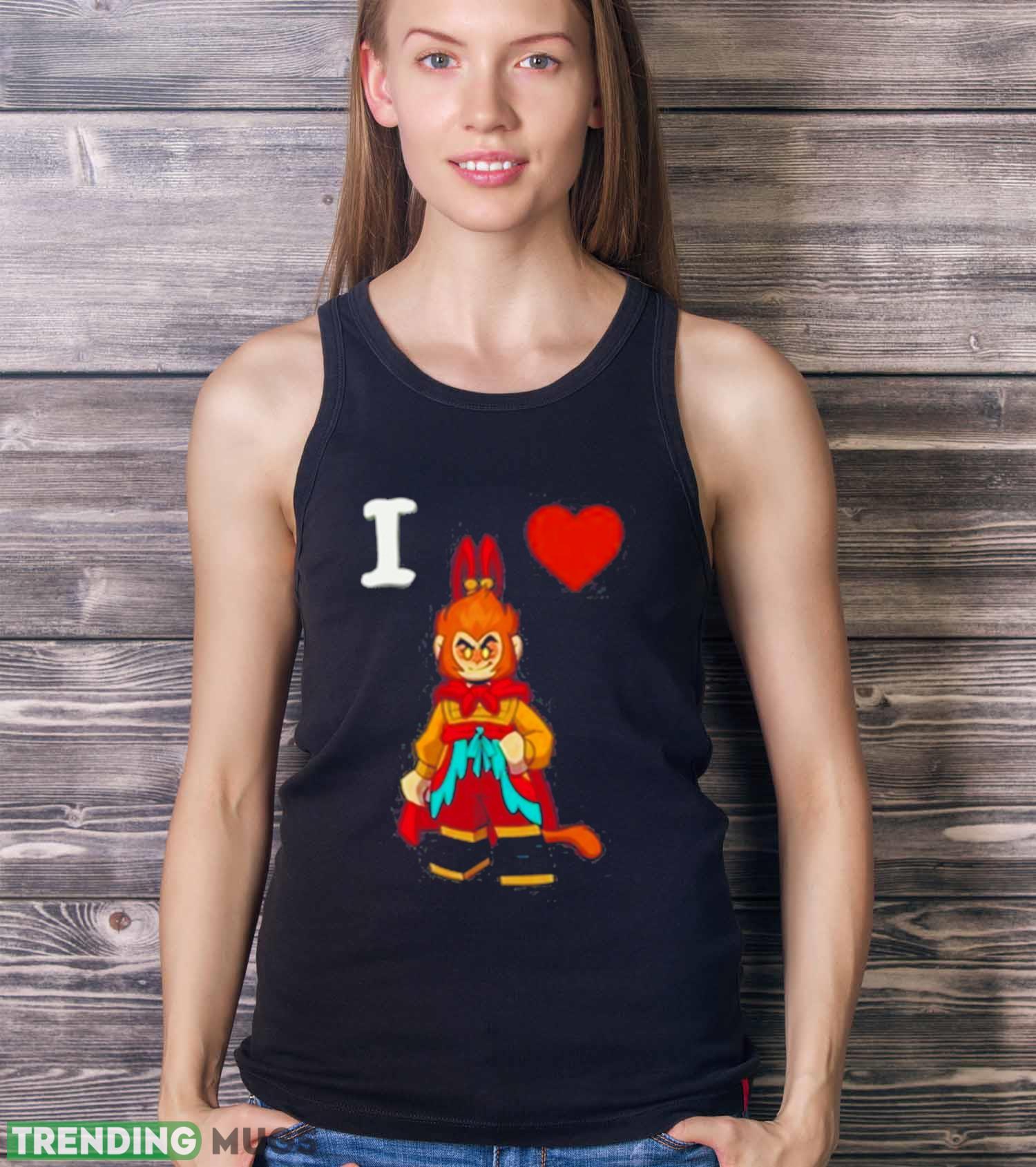 I Heart Monkey King T Shirt Dark Shirt I Heart Monkey King T Shirt Dark Shirt