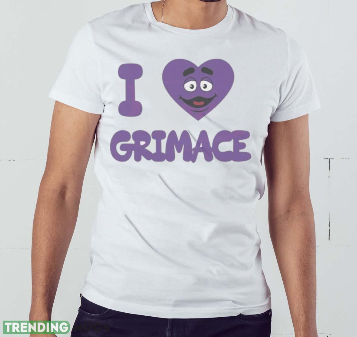 I Love Grimaces Mcdonald SVG Grimace Birthday Shirt Light Shirt I Love Grimaces Mcdonald SVG Grimace Birthday Shirt Light Shirt