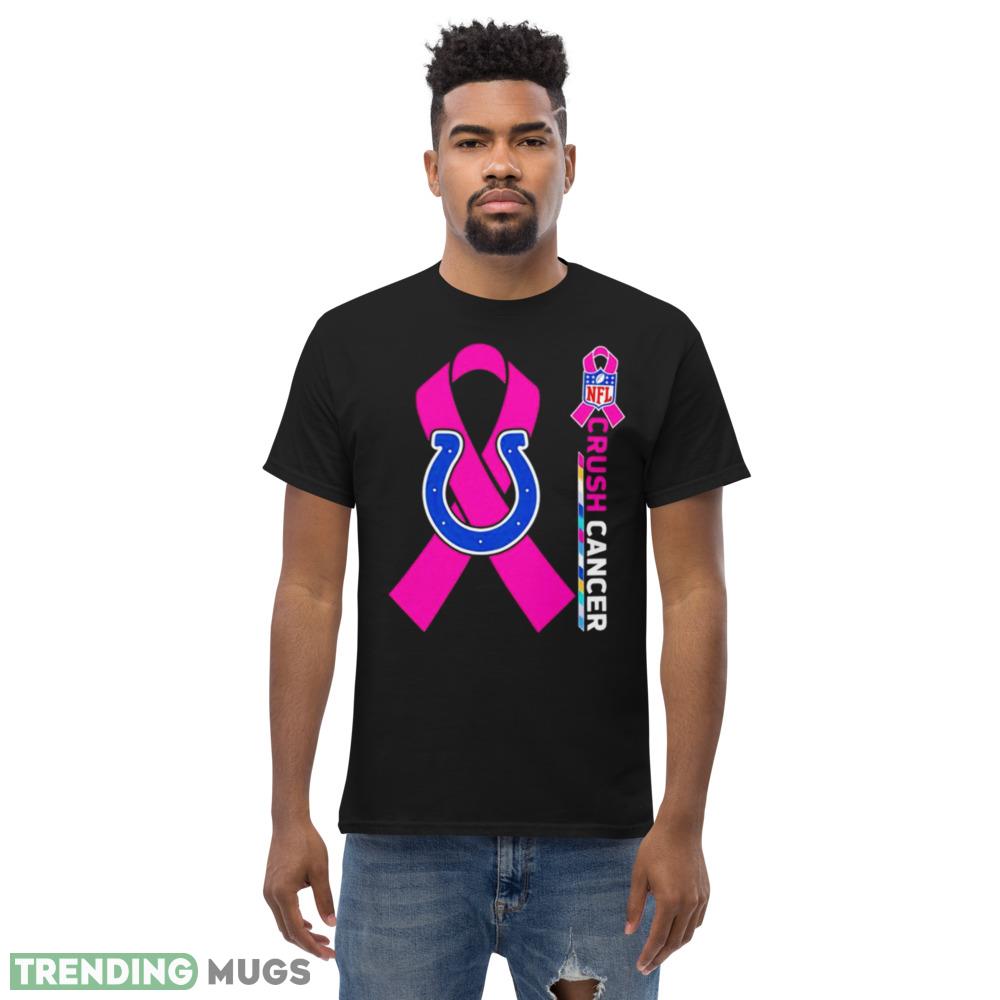 indianapolis Colts NFL Crush Cancer shirt Dark Shirt indianapolis Colts NFL Crush Cancer shirt Dark Shirt