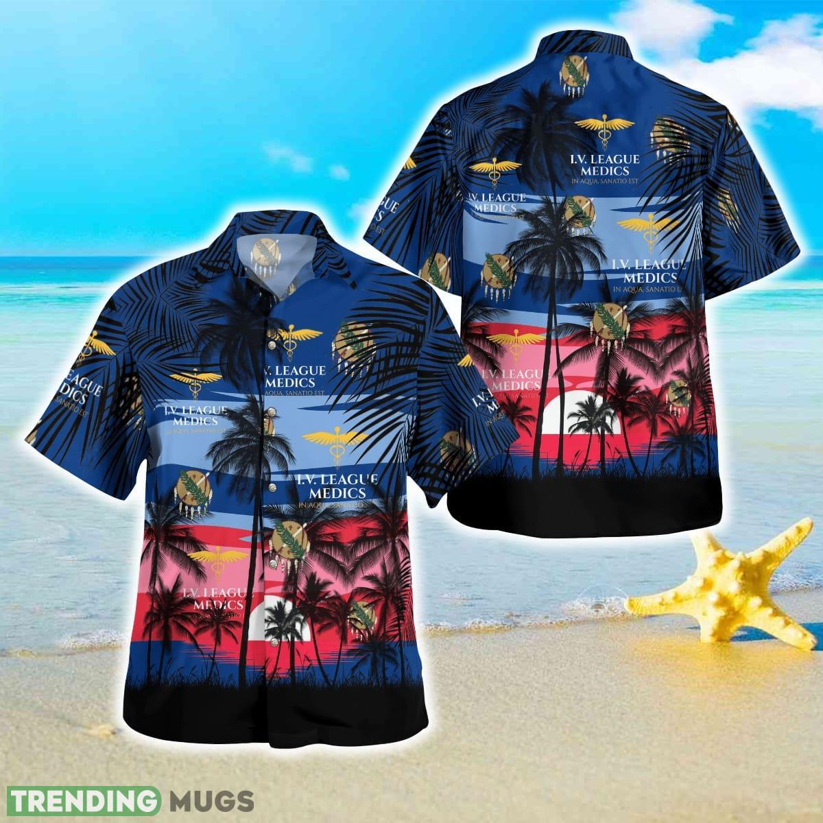 I.V. League Medics Hawaiian Shirt New Style For Men Women Product Photo 1