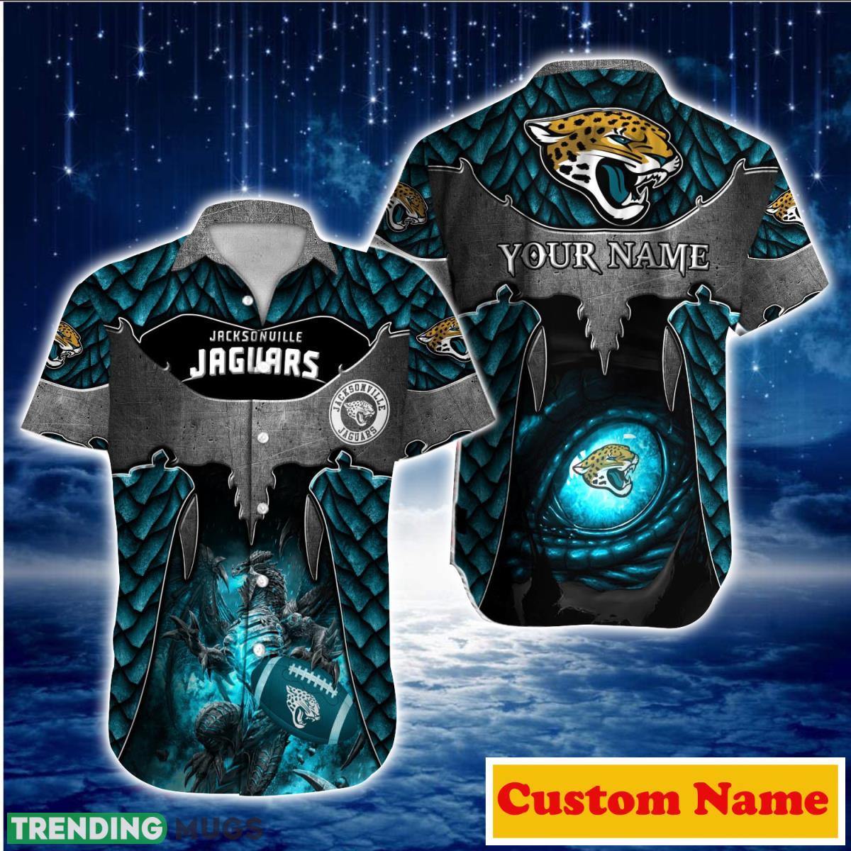 Jacksonville Jaguars NFL Custom Name Hawaiian Shirt For Men And Women Best Gift For True Fans Product Photo 1