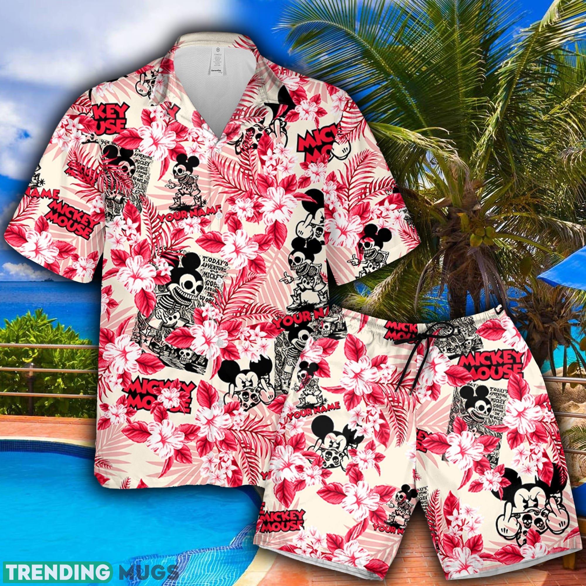 Jersey Mickey Bad Hawaiian Shirt And Short Flowers Custom Name Summer Gift For Men And Women - Jersey Mickey Bad Hawaiian Shirt Flowers Custom Name Summer Beach Gift For Men And Women Jersey Mickey Bad Hawaiian Shirt And Short Flowers Custom Name Summer Gift For Men And Women - Jersey Mickey Bad Hawaiian Shirt Flowers Custom Name Summer Beach Gift For Men And Women