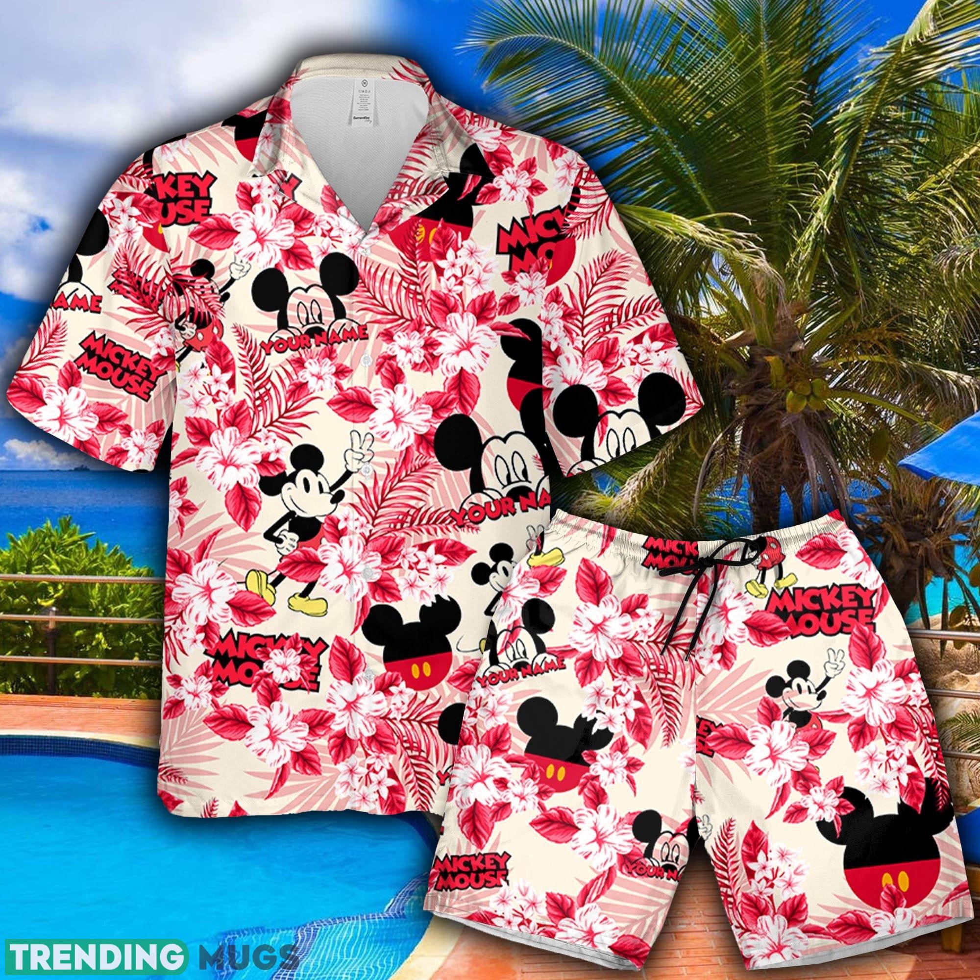 Jersey Mickey Happy Hawaiian Shirt And Short Flowers Custom Name Summer Gift For Men And Women - Jersey Mickey Happy Hawaiian Shirt Flowers Custom Name Summer Beach Gift For Men And Women Jersey Mickey Happy Hawaiian Shirt And Short Flowers Custom Name Summer Gift For Men And Women - Jersey Mickey Happy Hawaiian Shirt Flowers Custom Name Summer Beach Gift For Men And Women