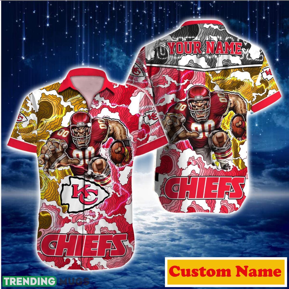 Kansas City Chiefs NFL Custom Name Hawaiian Shirt For Men And Women Gift For True Fans Product Photo 1