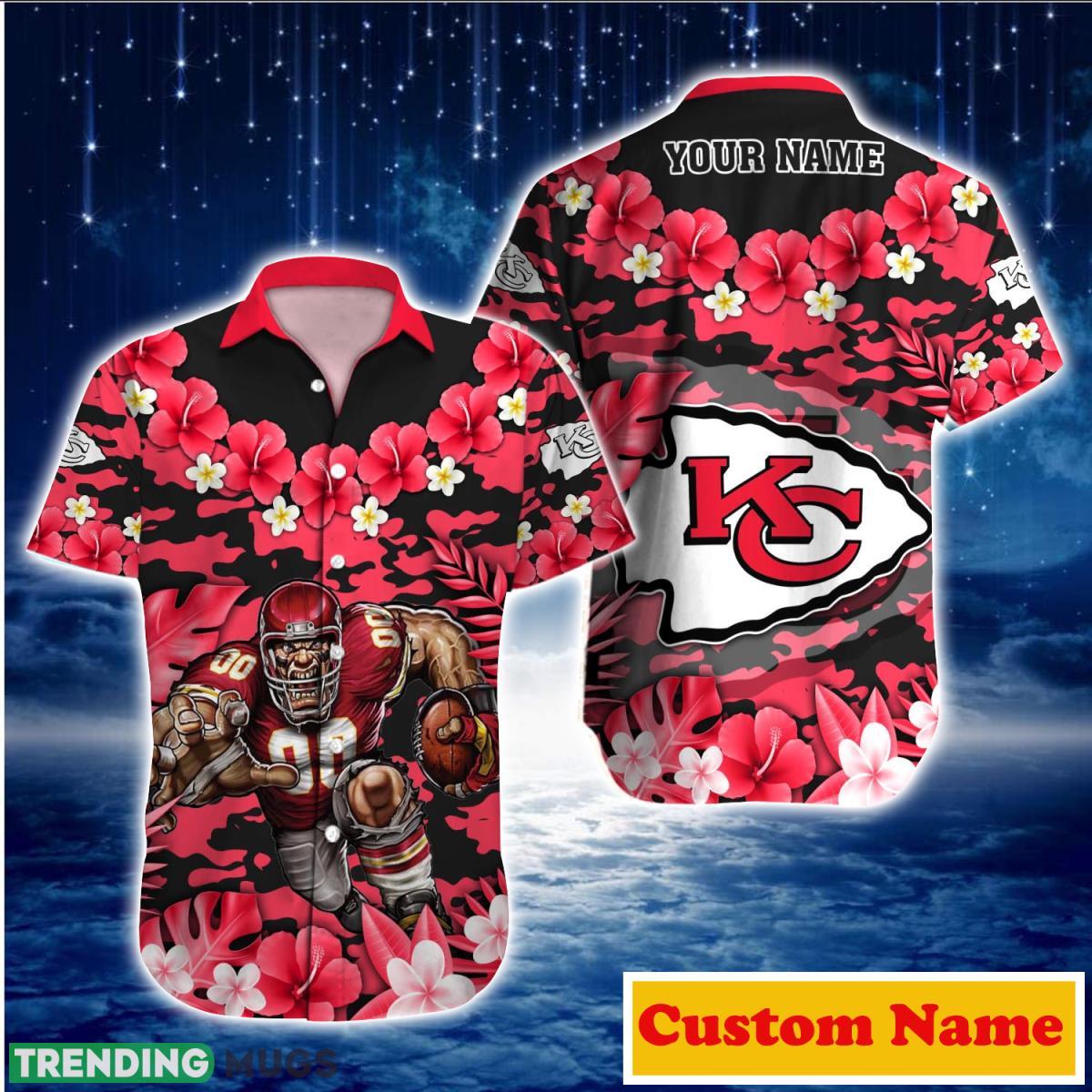 Kansas City Chiefs NFL Custom Name Hawaiian Shirt For Men And Women Impressive Gift For Real Fans Product Photo 1 Kansas City Chiefs NFL Custom Name Hawaiian Shirt For Men And Women Impressive Gift For Real Fans Product Photo 1