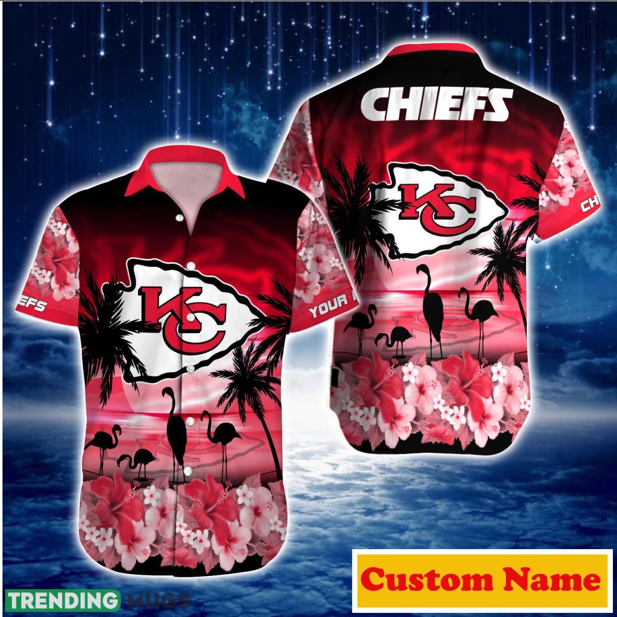 Kansas City Chiefs NFL Custom Name Hawaiian Shirt For Men And Women Style Gift For True Fans Product Photo 1 Kansas City Chiefs NFL Custom Name Hawaiian Shirt For Men And Women Style Gift For True Fans Product Photo 1
