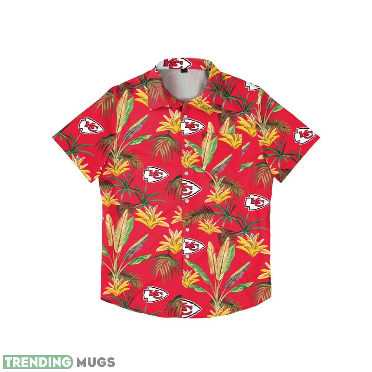 Kansas City Chiefs NFL Victory Vacay Button Up Shirt Product Photo 1 Kansas City Chiefs NFL Victory Vacay Button Up Shirt Product Photo 1
