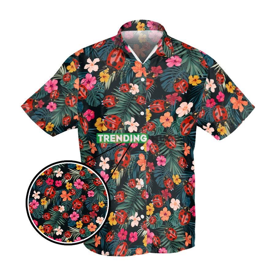 Ladybugs, lovely Ladybugs Beach Shirt, Funny Ladybugs Summer Hawaiian Shirt Hawaiian Shirt Ladybugs, lovely Ladybugs Beach Shirt, Funny Ladybugs Summer Hawaiian Shirt Hawaiian Shirt
