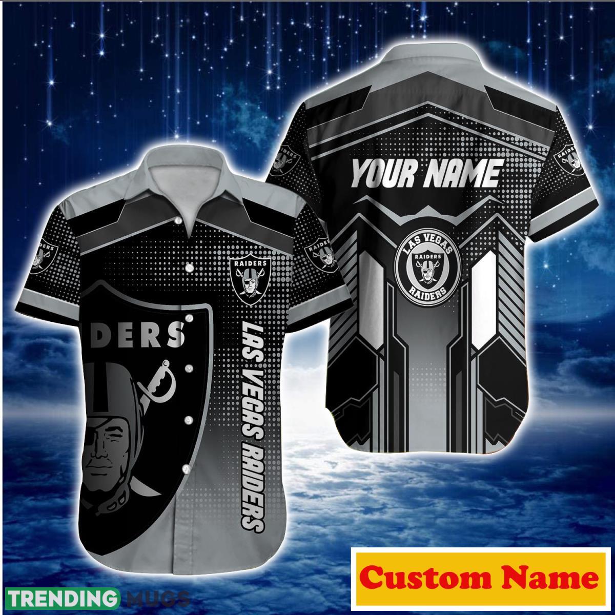 Las Vegas Raiders NFL Custom Name Hawaiian Shirt For Men And Women Special Gift For Fans Product Photo 1