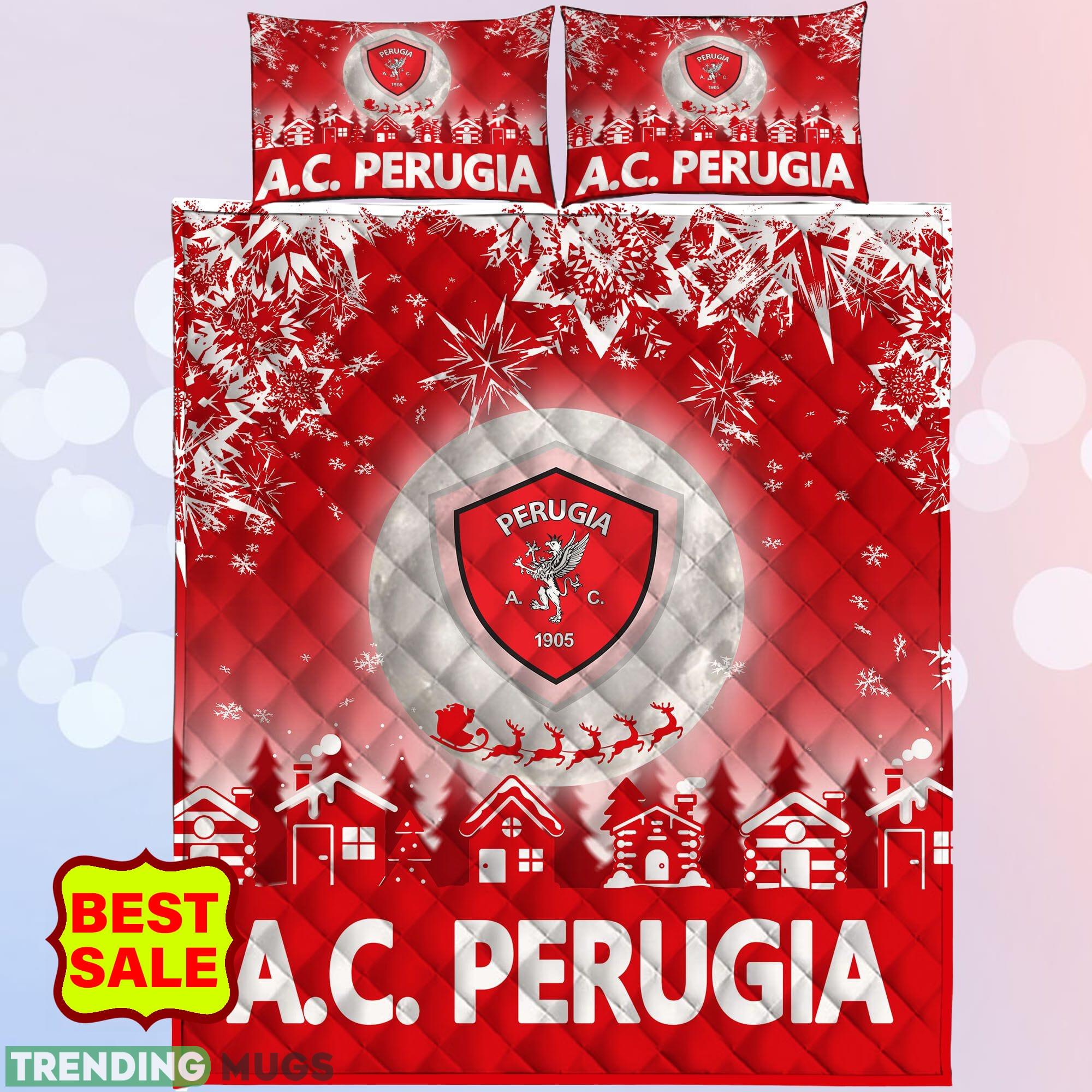 Lege Serie A AC Perugia For Fans Christmas Quilt Sets Full Size Quilt Set Lege Serie A AC Perugia For Fans Christmas Quilt Sets Full Size Quilt Set