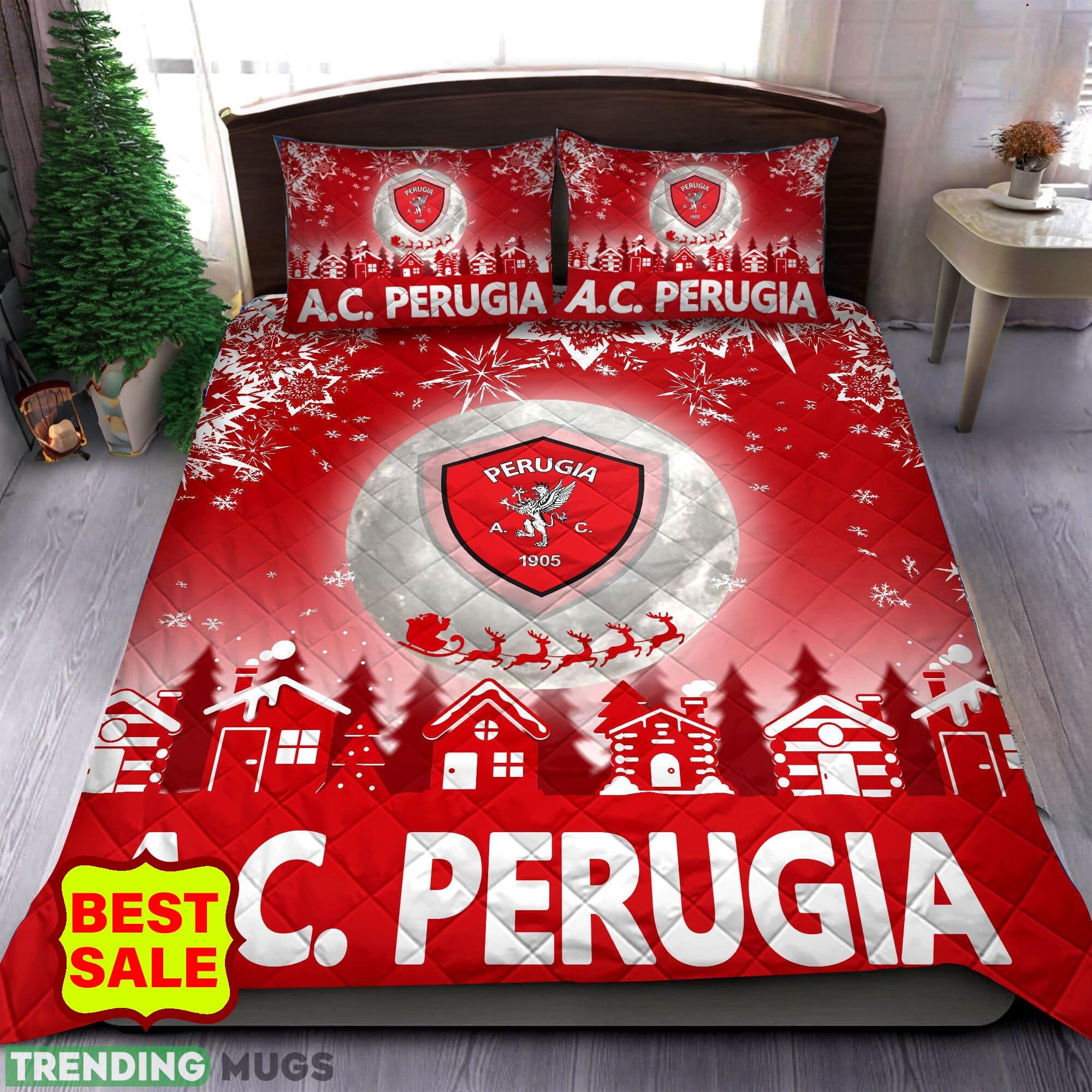 Lege Serie A AC Perugia For Fans Christmas Quilt Sets Full Size - Lege Serie A AC Perugia Quilt Set_1 Lege Serie A AC Perugia For Fans Christmas Quilt Sets Full Size - Lege Serie A AC Perugia Quilt Set_1