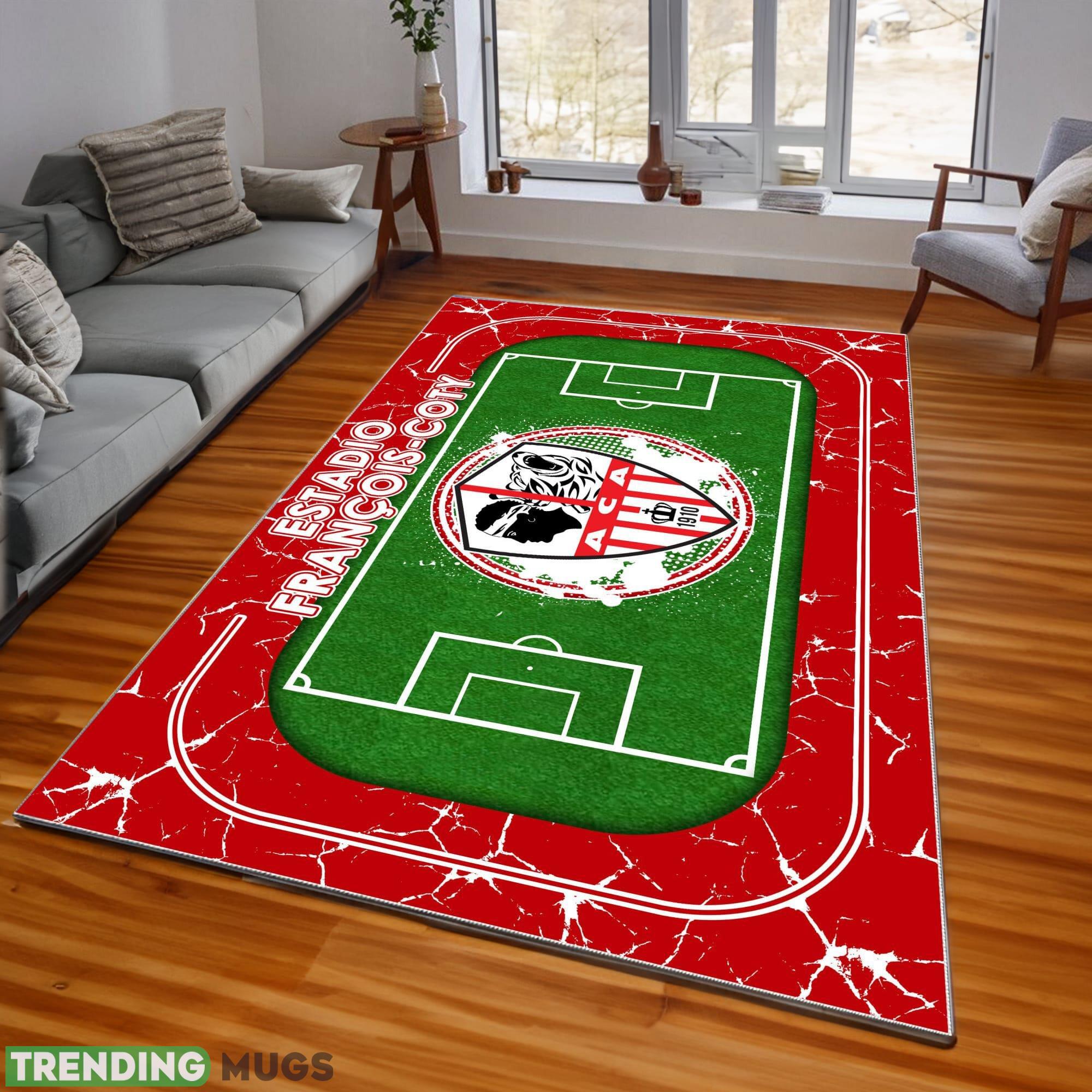 Ligue 1 AC Ajaccio Logo For Fans Area Rugs Living Room Indoor And Outdoor - Ligue 1 AC Ajaccio Rugs_1 Ligue 1 AC Ajaccio Logo For Fans Area Rugs Living Room Indoor And Outdoor - Ligue 1 AC Ajaccio Rugs_1