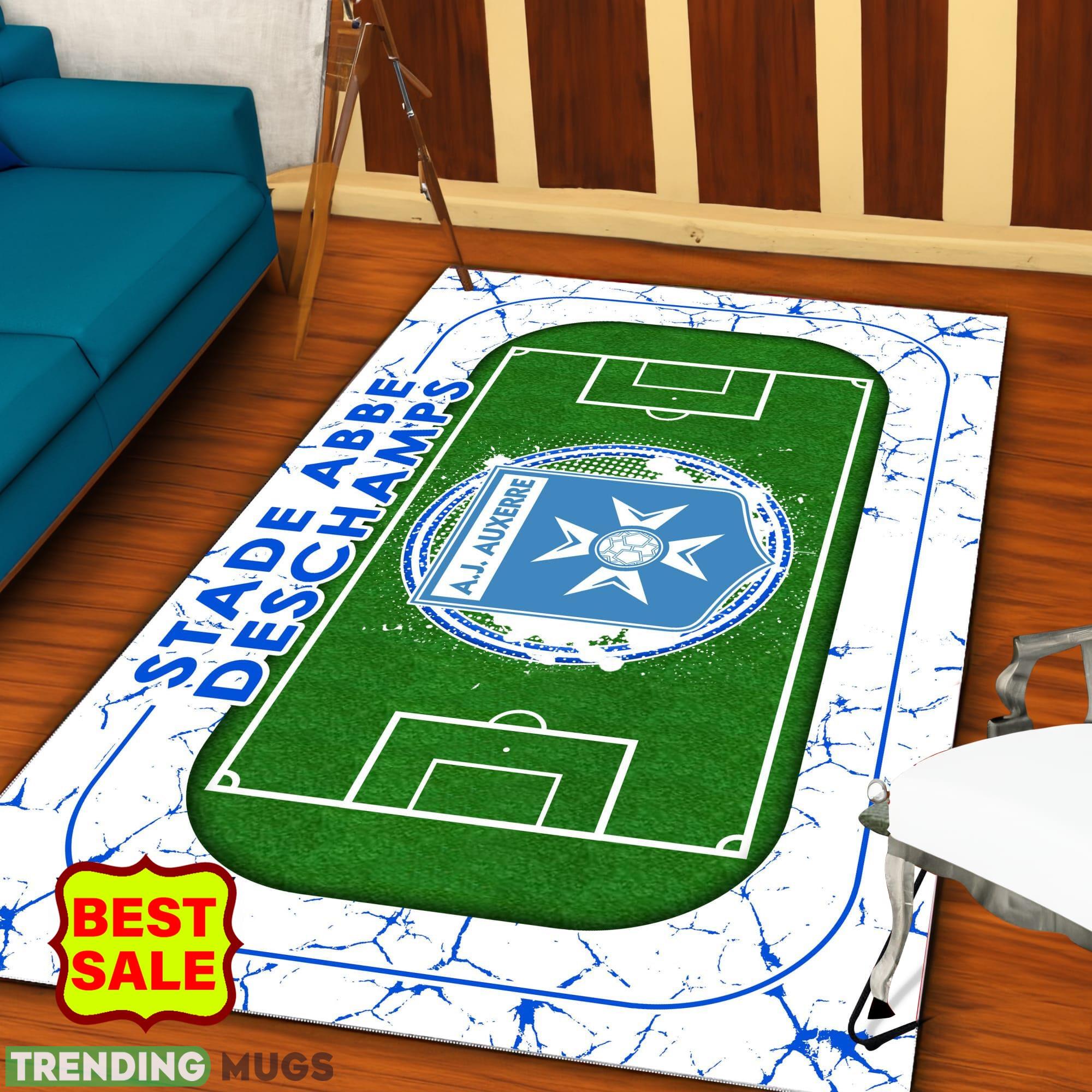 Ligue 1 AJ Auxerre Logo For Fans Area Rugs Living Room Indoor And Outdoor Rugs Ligue 1 AJ Auxerre Logo For Fans Area Rugs Living Room Indoor And Outdoor Rugs