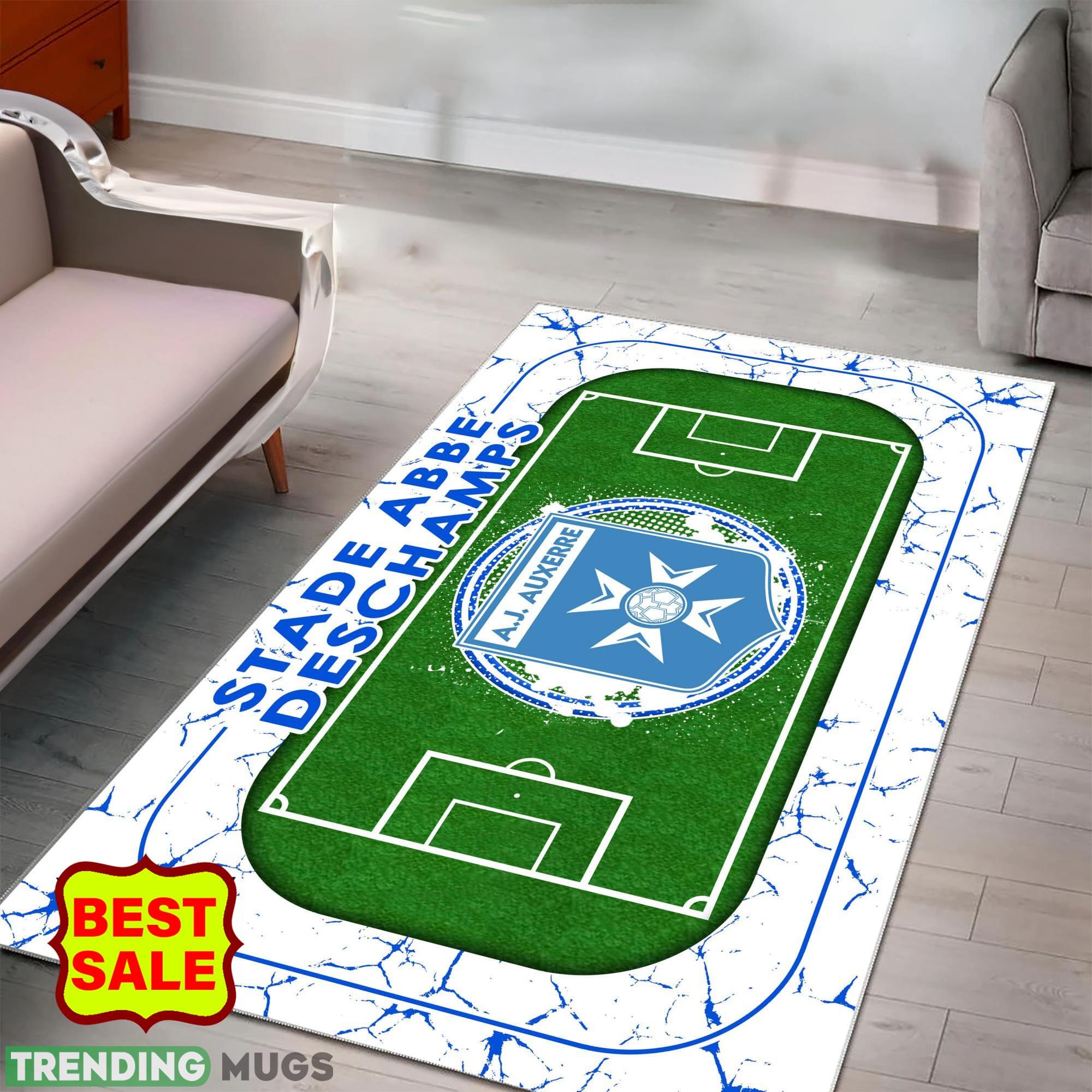 Ligue 1 AJ Auxerre Logo For Fans Area Rugs Living Room Indoor And Outdoor Rugs Ligue 1 AJ Auxerre Logo For Fans Area Rugs Living Room Indoor And Outdoor Rugs