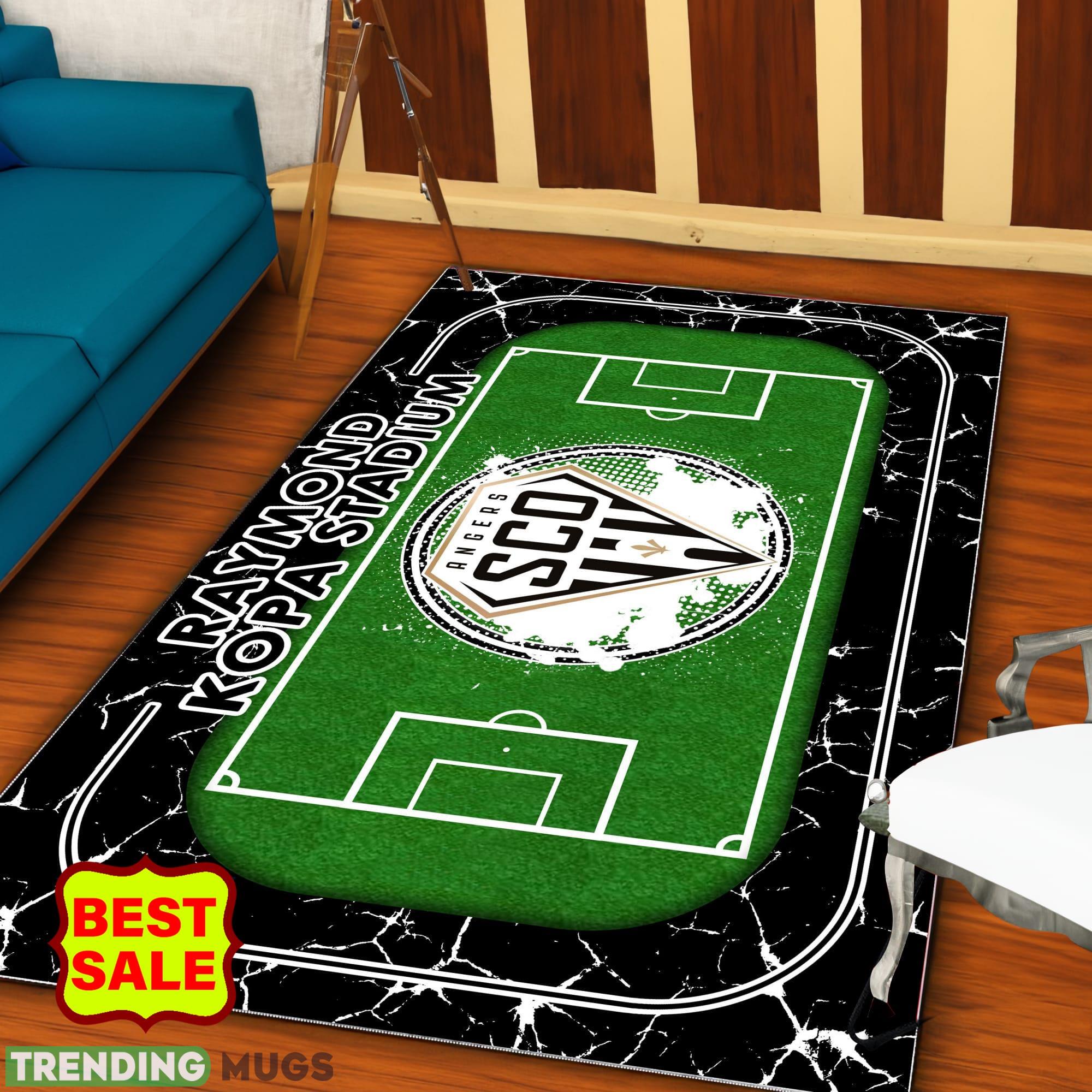 Ligue 1 Angers SCO Logo For Fans Area Rugs Living Room Indoor And Outdoor Rugs Ligue 1 Angers SCO Logo For Fans Area Rugs Living Room Indoor And Outdoor Rugs