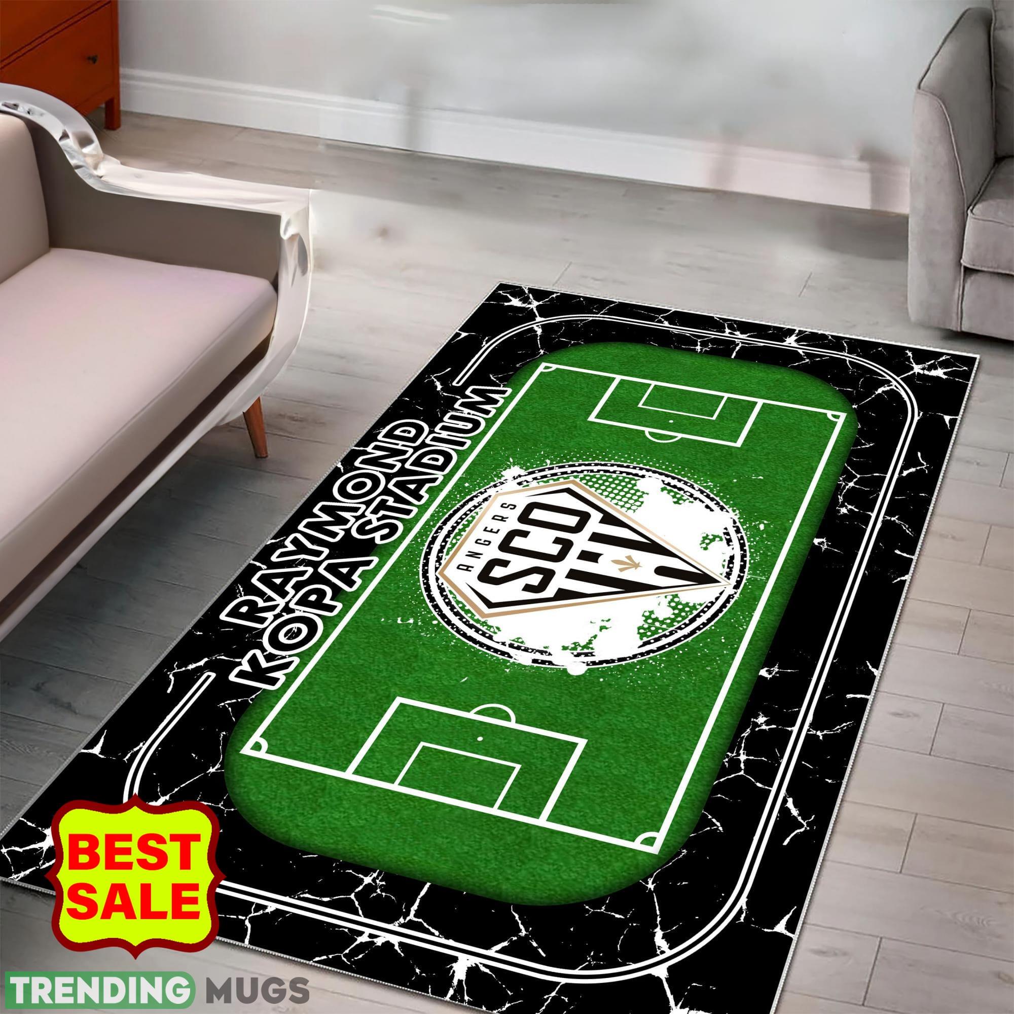 Ligue 1 Angers SCO Logo For Fans Area Rugs Living Room Indoor And Outdoor Rugs Ligue 1 Angers SCO Logo For Fans Area Rugs Living Room Indoor And Outdoor Rugs