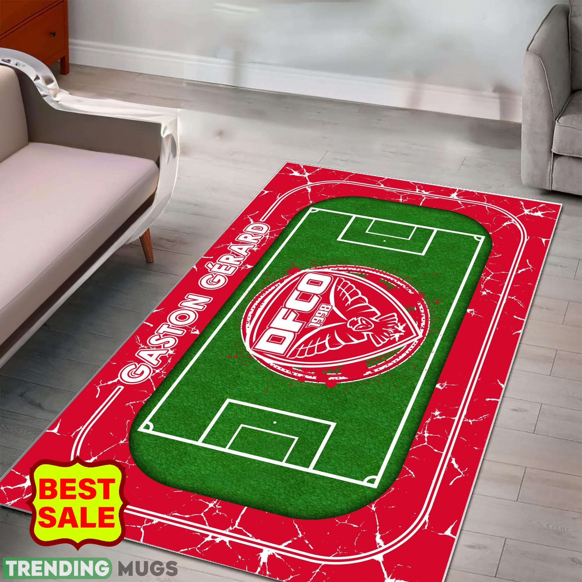 Ligue 1 Dijon FCO Logo For Fans Area Rugs Living Room Indoor And Outdoor Rugs Ligue 1 Dijon FCO Logo For Fans Area Rugs Living Room Indoor And Outdoor Rugs