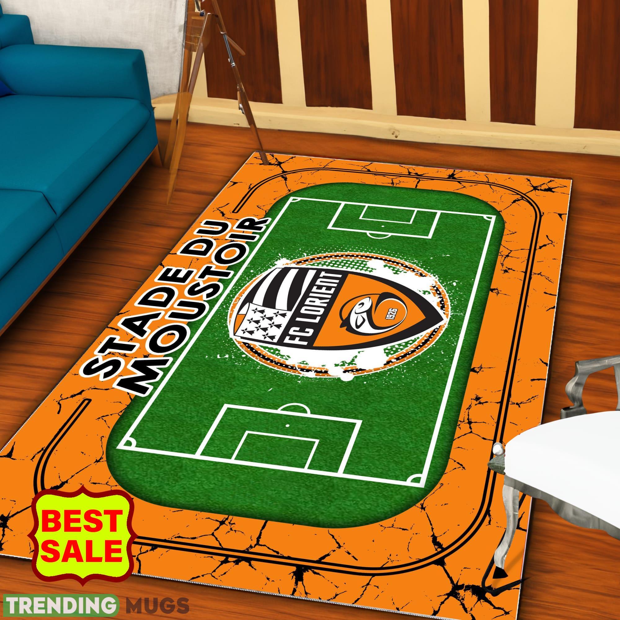 Ligue 1 FC Lorient Logo For Fans Area Rugs Living Room Indoor And Outdoor Rugs Ligue 1 FC Lorient Logo For Fans Area Rugs Living Room Indoor And Outdoor Rugs