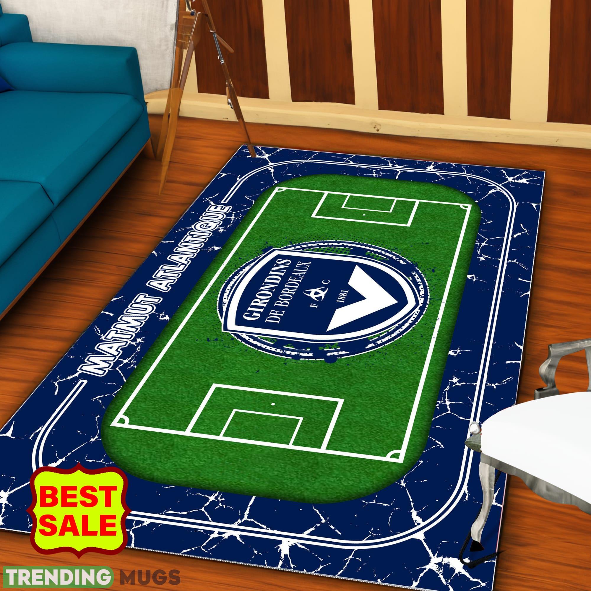 Ligue 1 Girondins de Bordeaux Logo For Fans Area Rugs Living Room Indoor And Outdoor Rugs Ligue 1 Girondins de Bordeaux Logo For Fans Area Rugs Living Room Indoor And Outdoor Rugs