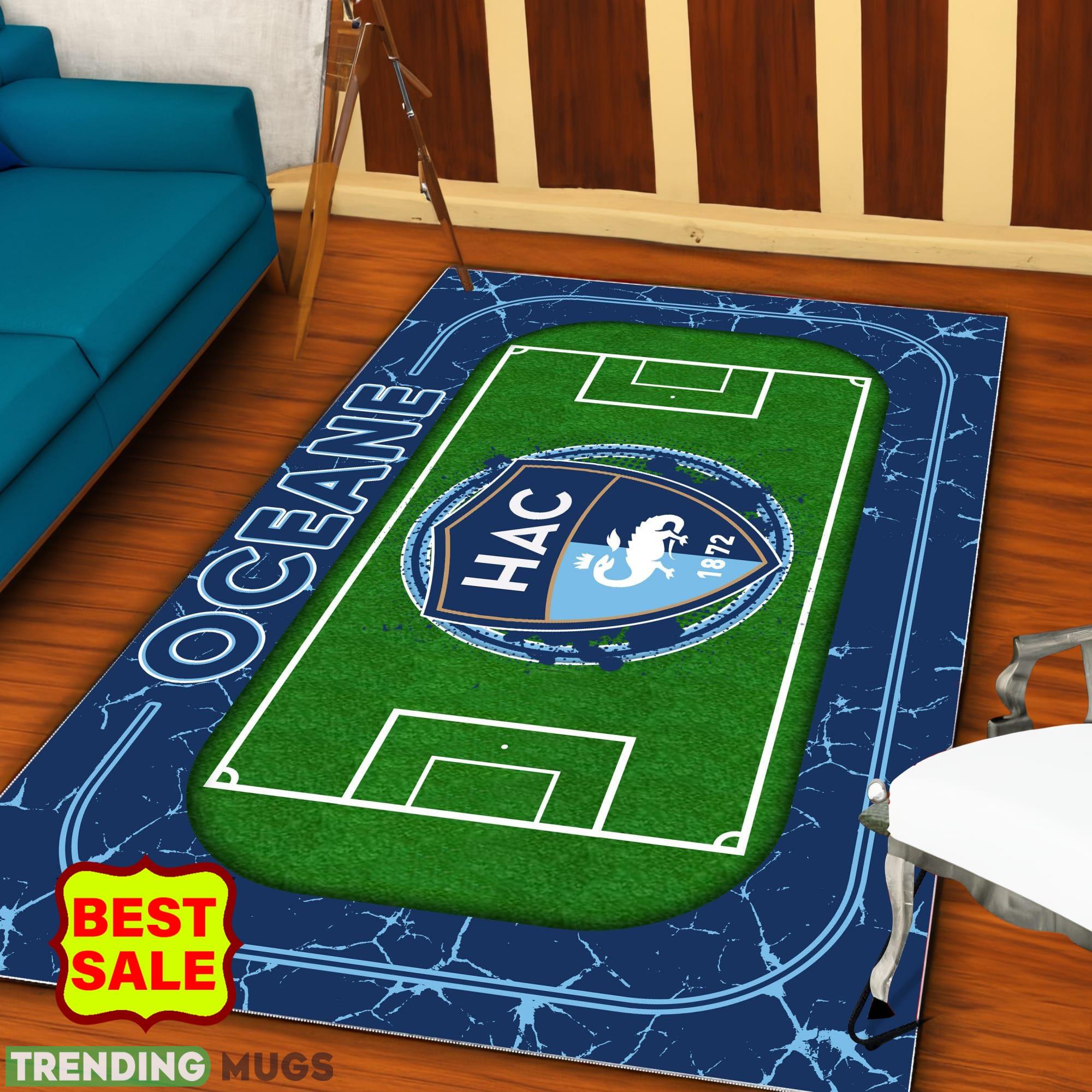 Ligue 1 Havre Athletic Club Logo For Fans Area Rugs Living Room Indoor And Outdoor Rugs Ligue 1 Havre Athletic Club Logo For Fans Area Rugs Living Room Indoor And Outdoor Rugs