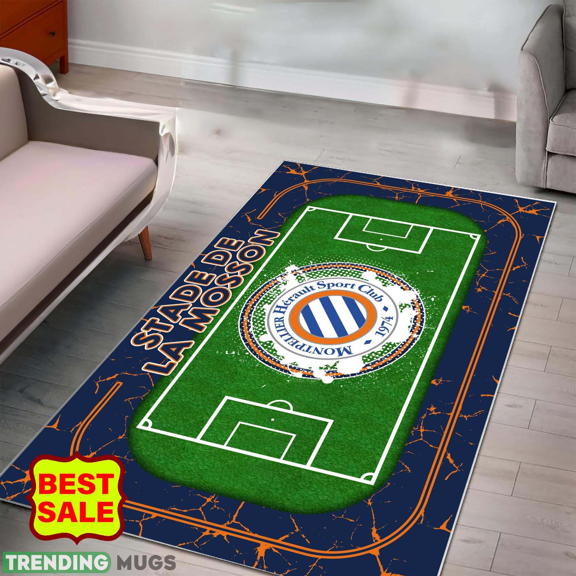 Ligue 1 Montpellier HSC Logo For Fans Area Rugs Living Room Indoor And Outdoor Rugs Ligue 1 Montpellier HSC Logo For Fans Area Rugs Living Room Indoor And Outdoor Rugs